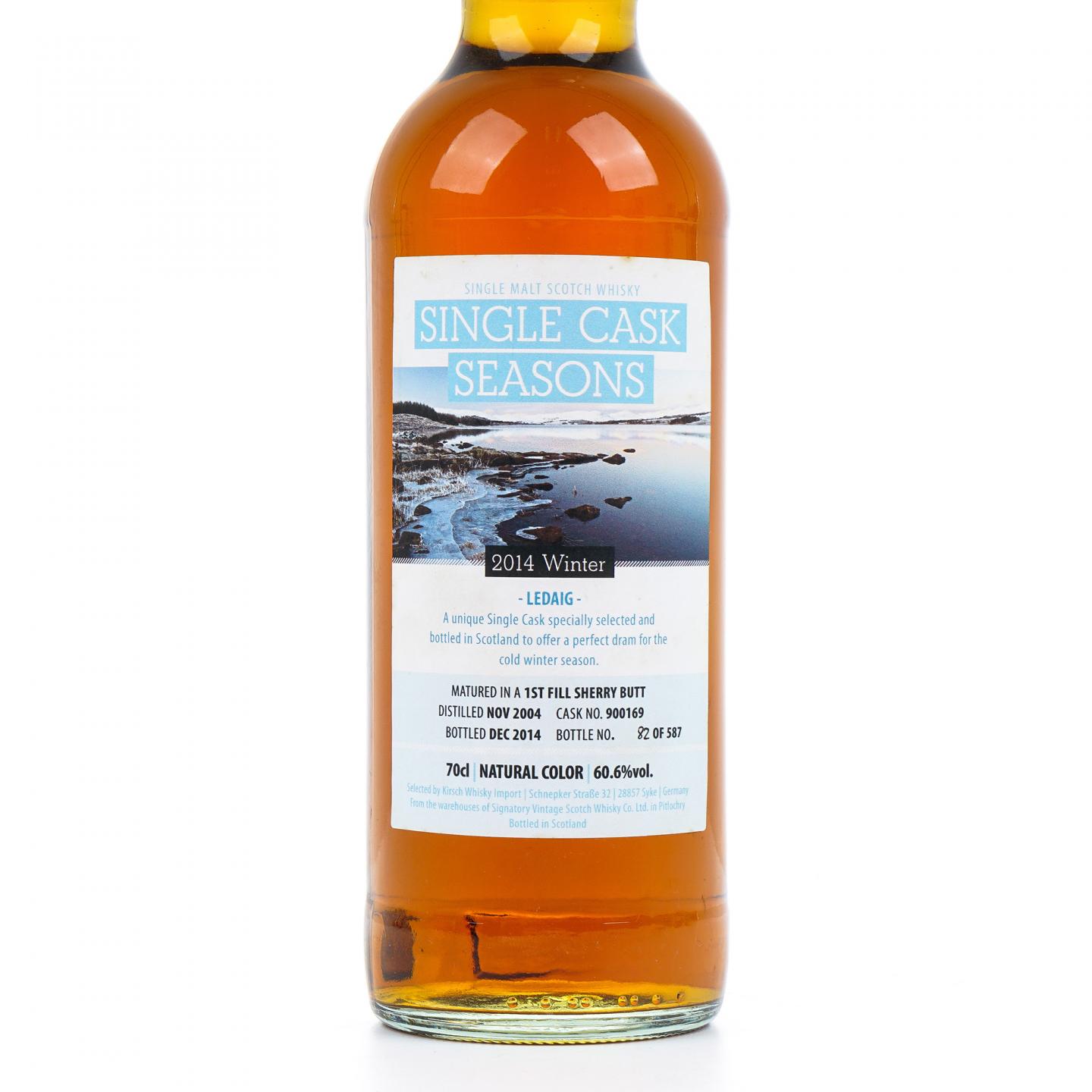 Ledaig 里爵 2004-2014 SV 雪莉单桶#900169 SV