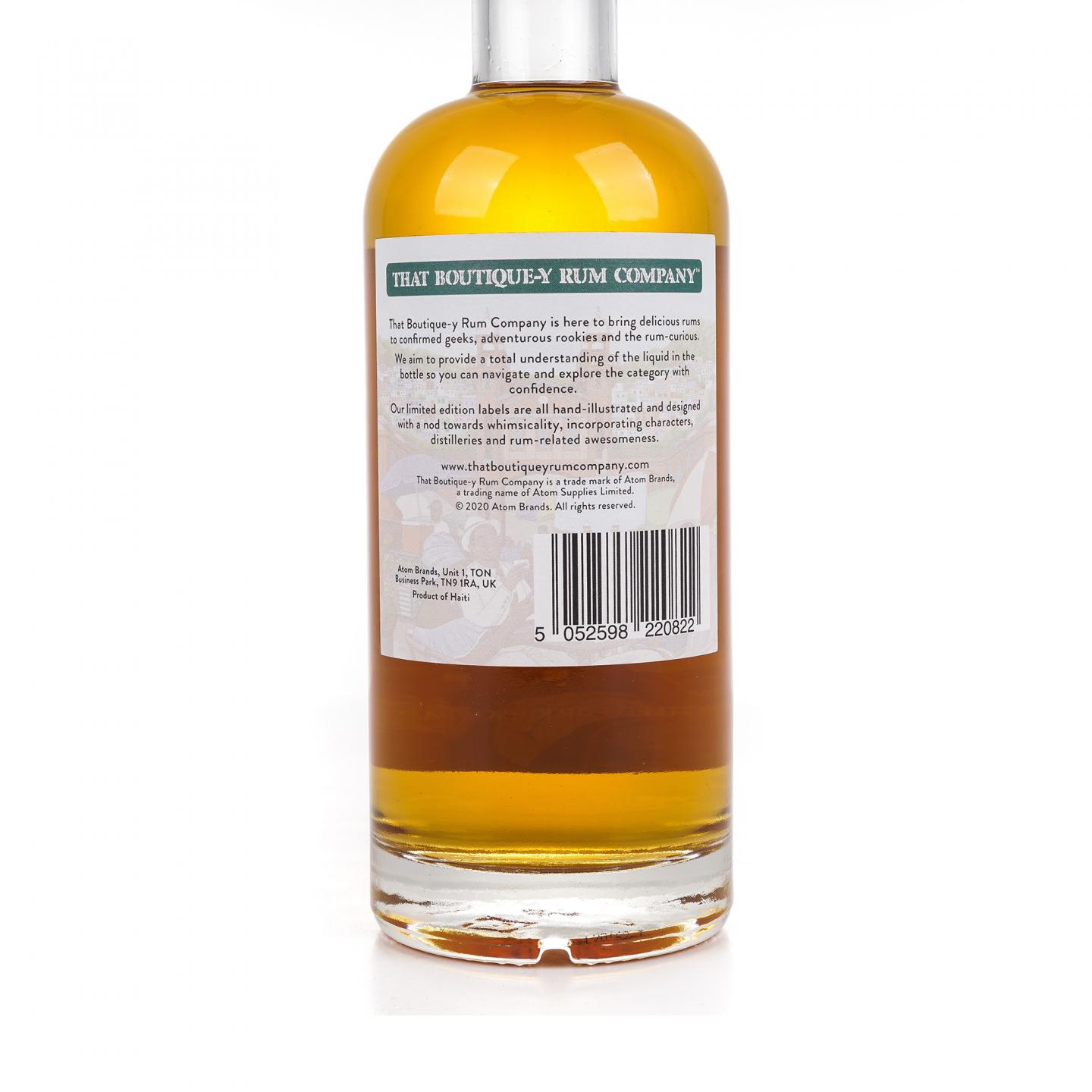 TBRC 漫画标 海地朗姆酒 16年 Batch 2