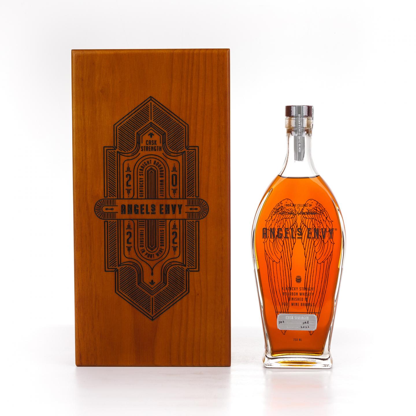 Angel’s Envy 2022 肯塔基 美国波本威士忌 桶强 750ml 行货