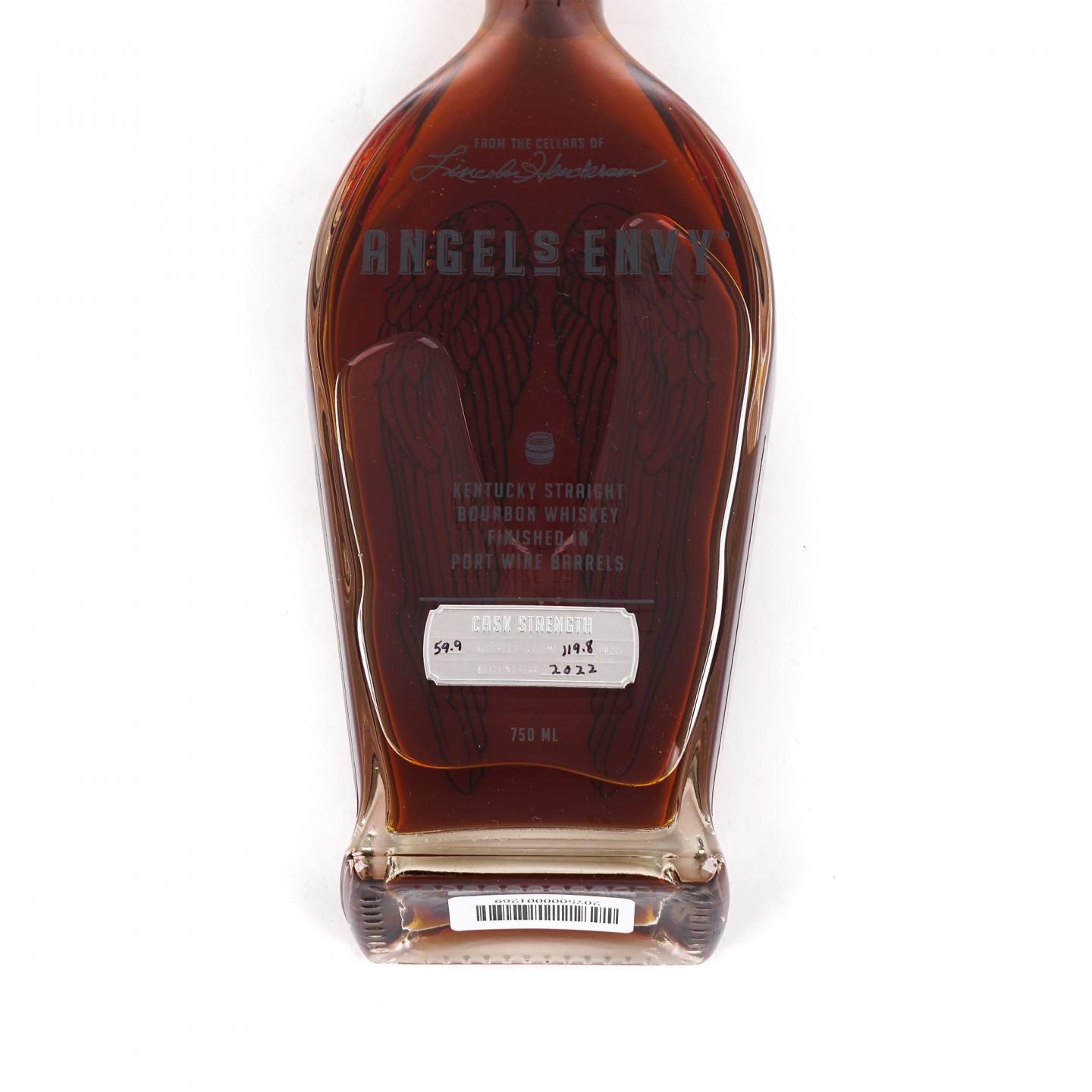 Angel’s Envy 2022 肯塔基 美国波本威士忌 桶强 750ml 行货