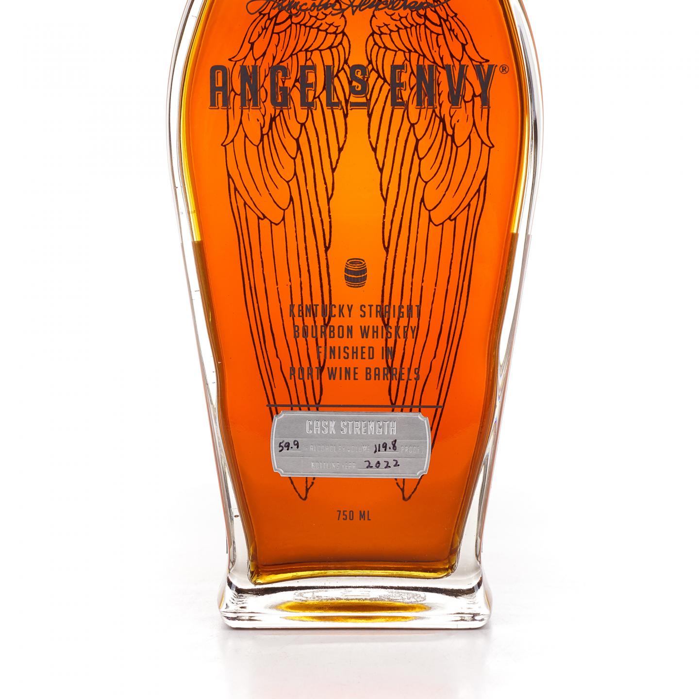 Angel’s Envy 2022 肯塔基 美国波本威士忌 桶强 750ml 行货