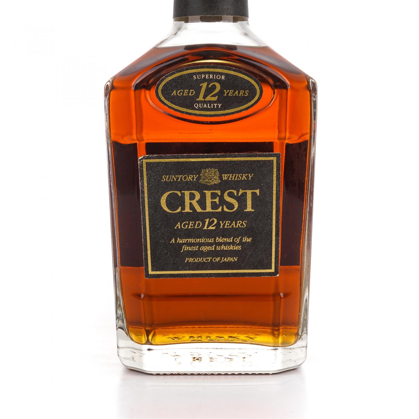 三得利 Crest 12年 金狮标 750ml