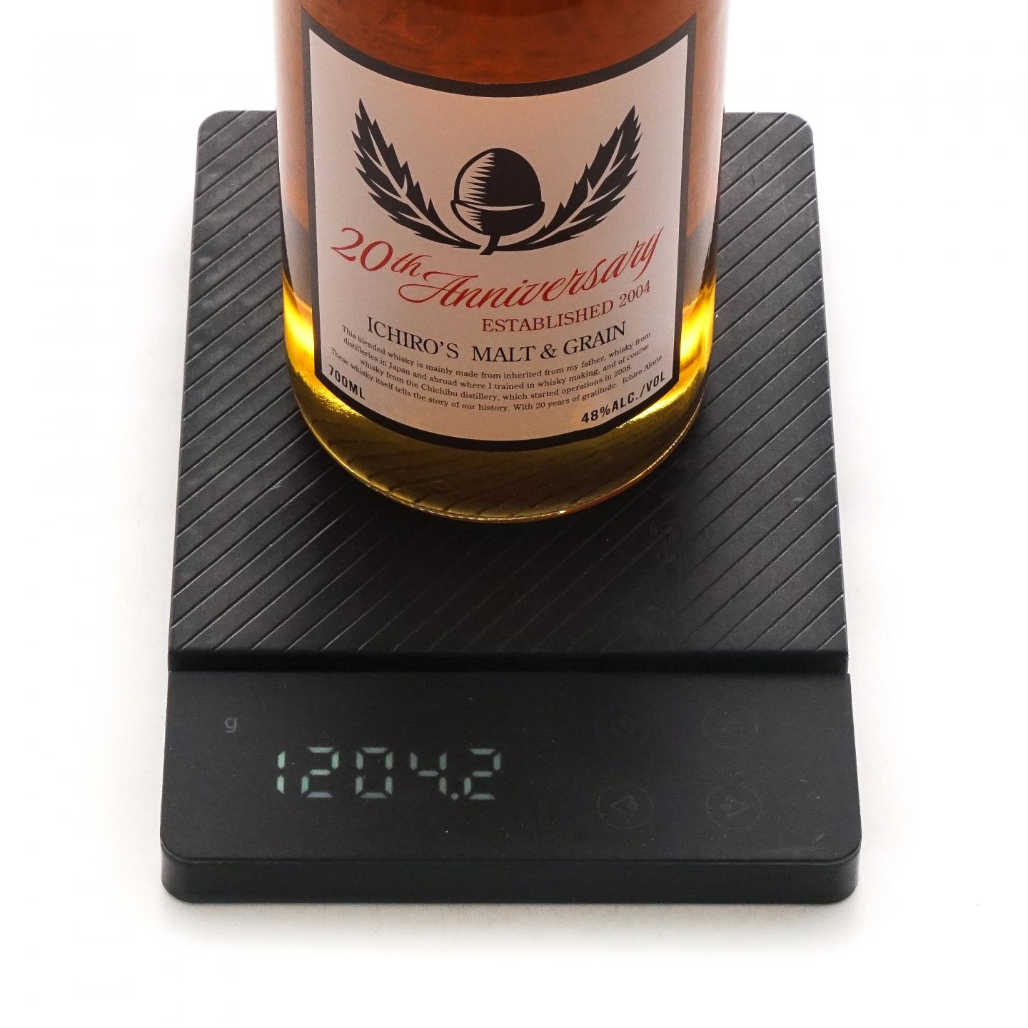秩父 Ichiro’s Malt & Grain 世界调和 20周年纪念