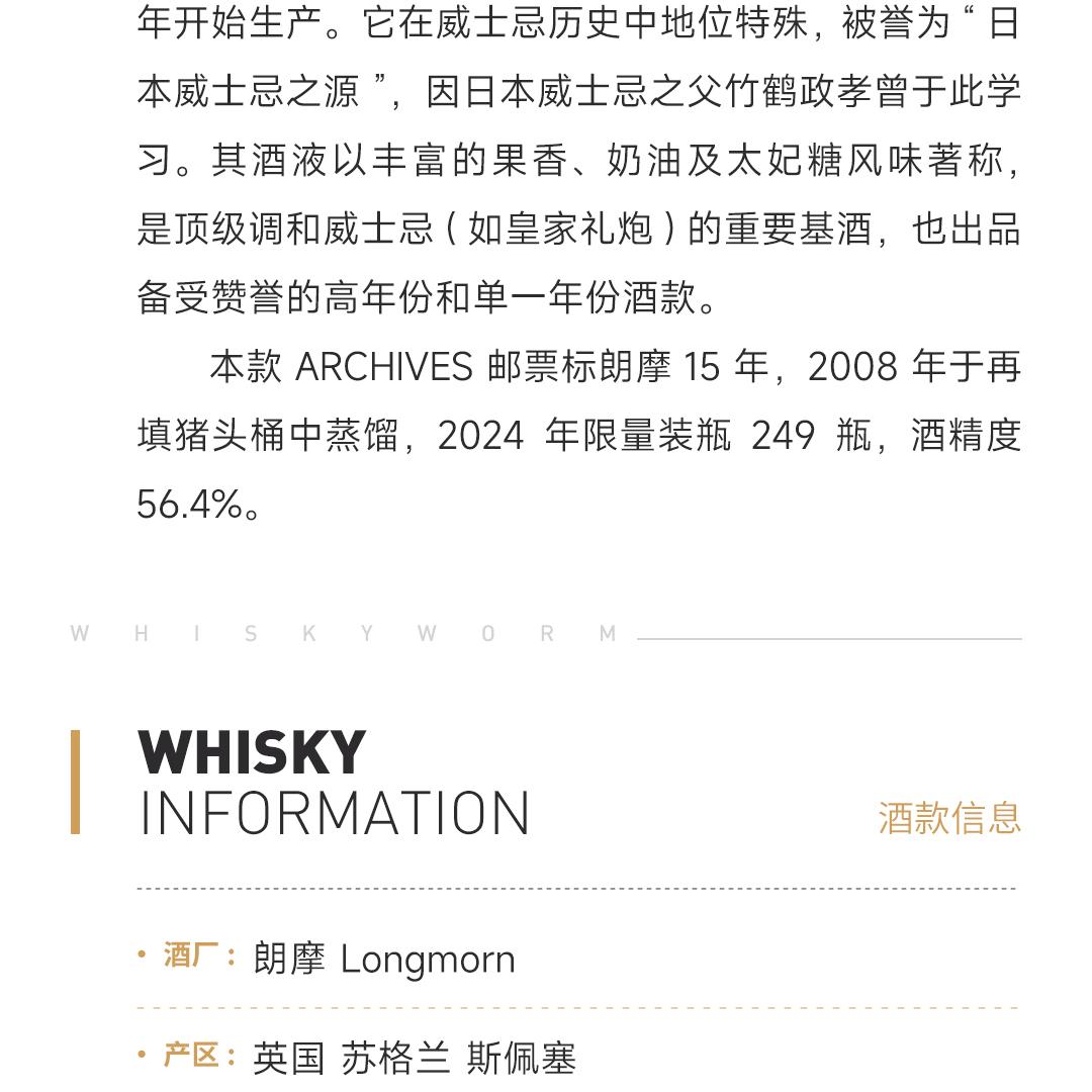 【限量249瓶】Longmorn 朗摩15年单一麦芽威士忌