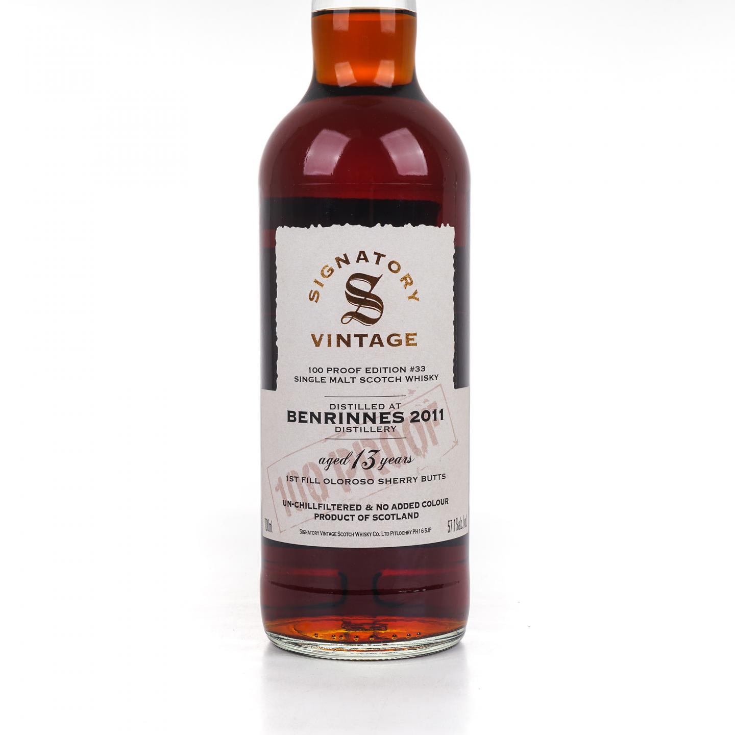 Benrinnes 本利林 13年 2011-2024 初填雪莉桶 SV