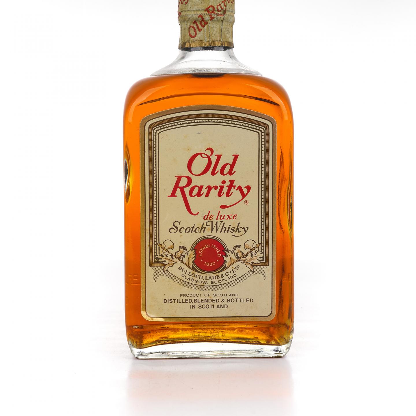 Old Rarity De Luxe 苏格兰调和威士忌 方瓶