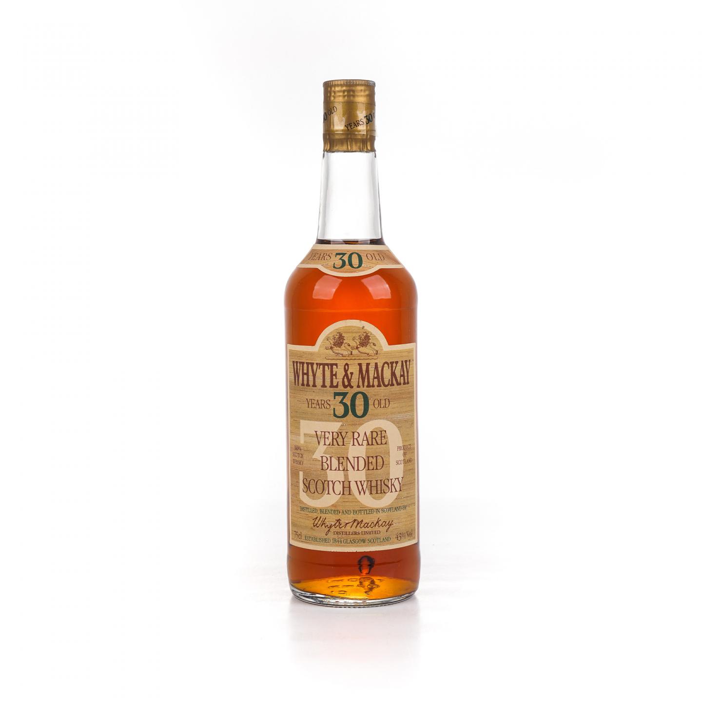 Whyte & Mackay 30年 调和 750ml