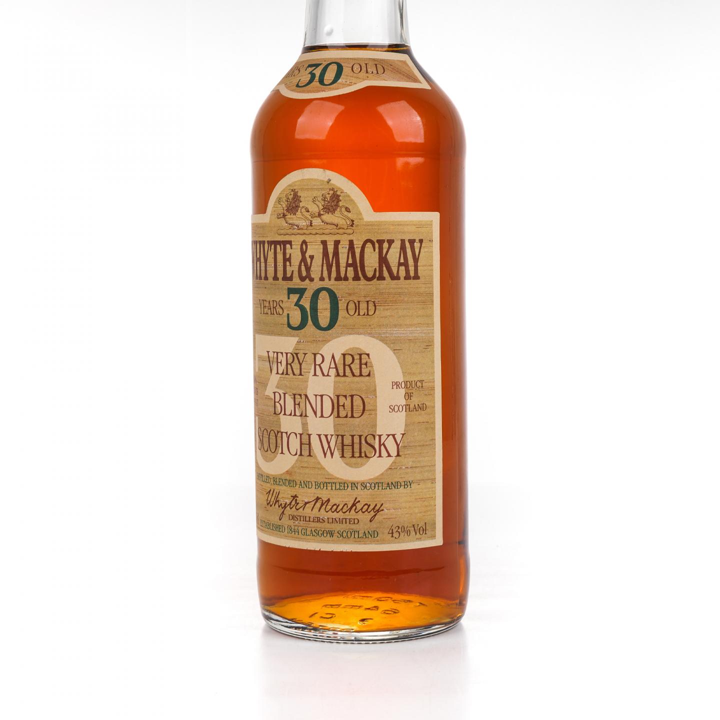 Whyte & Mackay 30年 调和 750ml