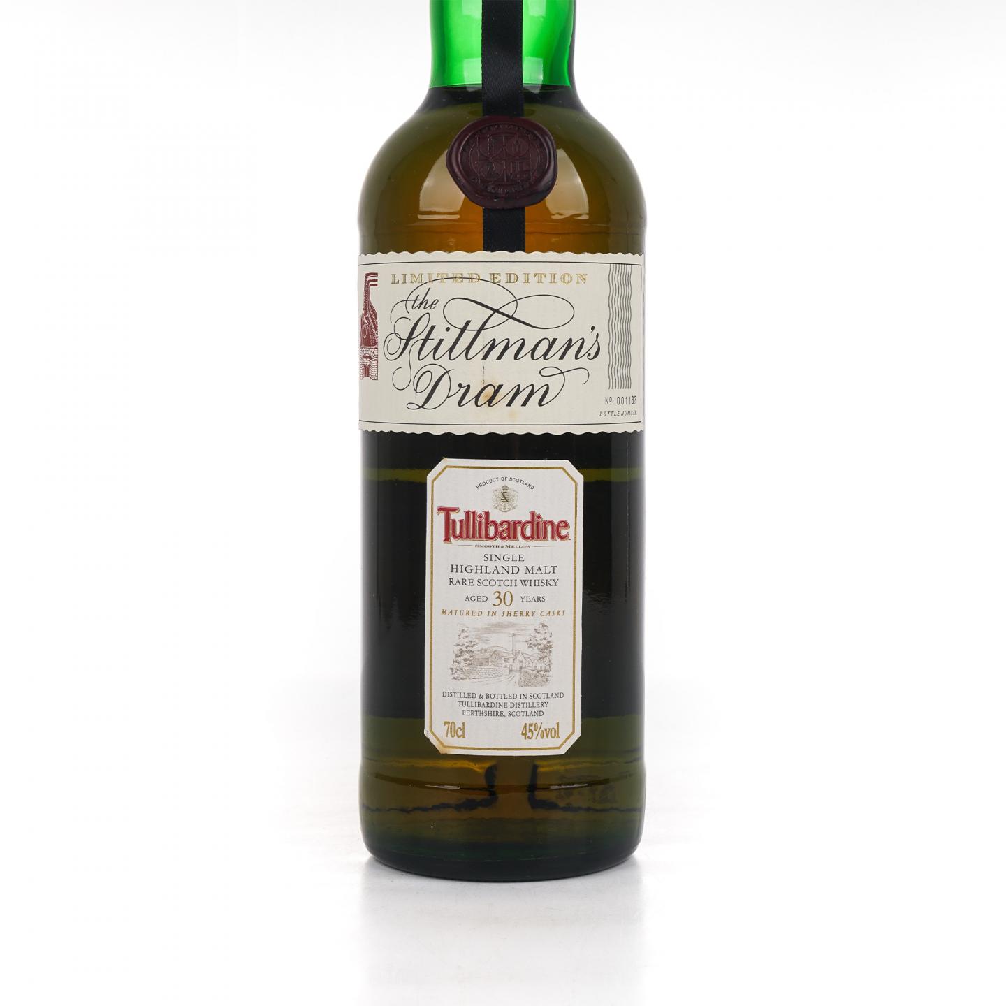 Tullibardine 图里巴丁 30年 The Stillman's Dram 雪莉桶