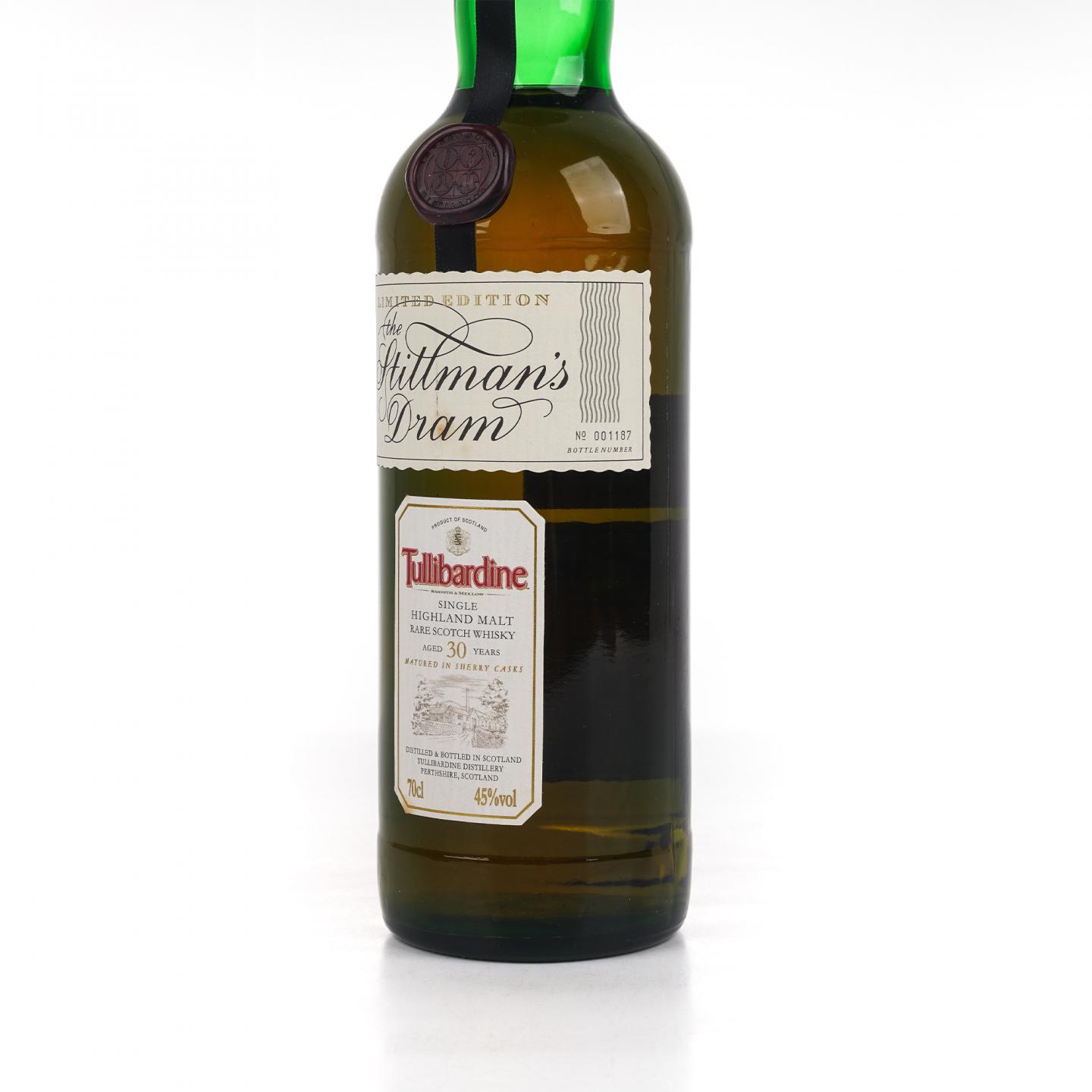 Tullibardine 图里巴丁 30年 The Stillman's Dram 雪莉桶