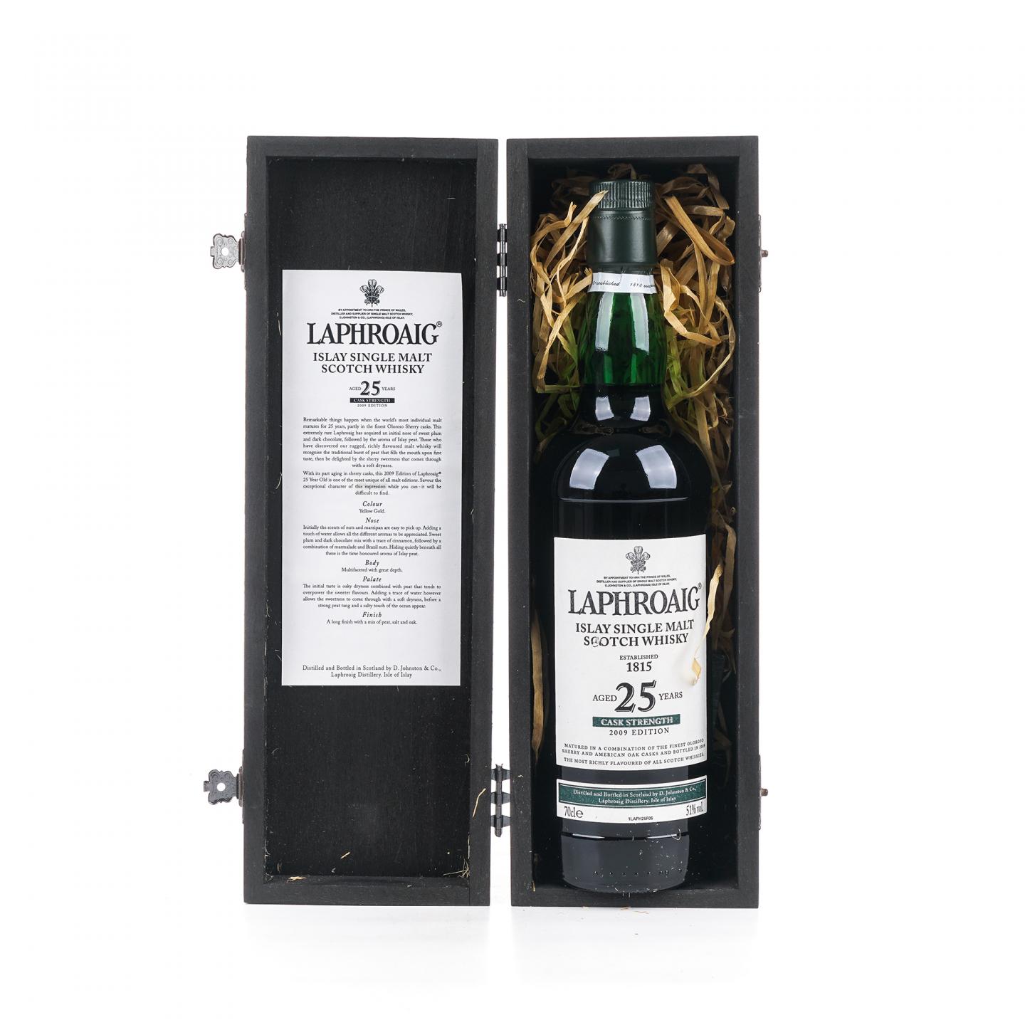 Laphroaig 拉弗格 25年 2009 桶强