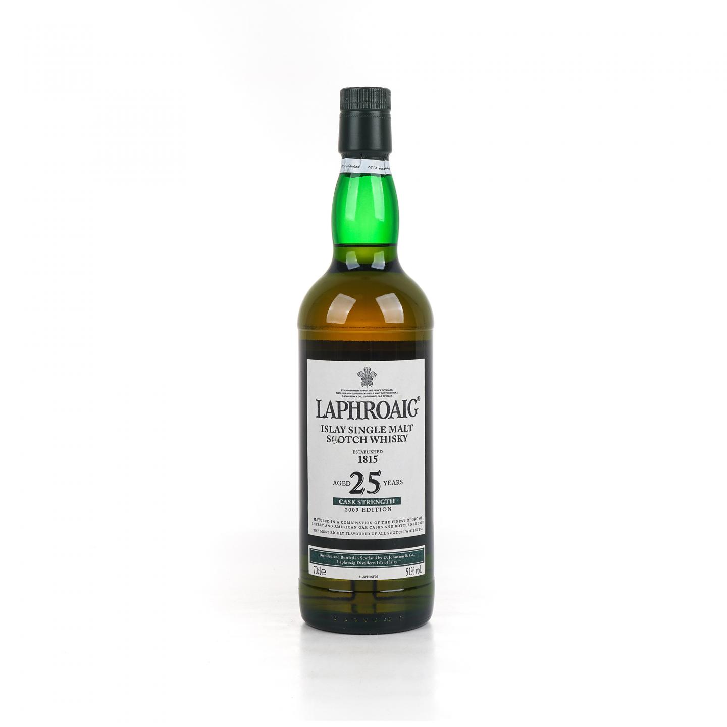Laphroaig 拉弗格 25年 2009 桶强