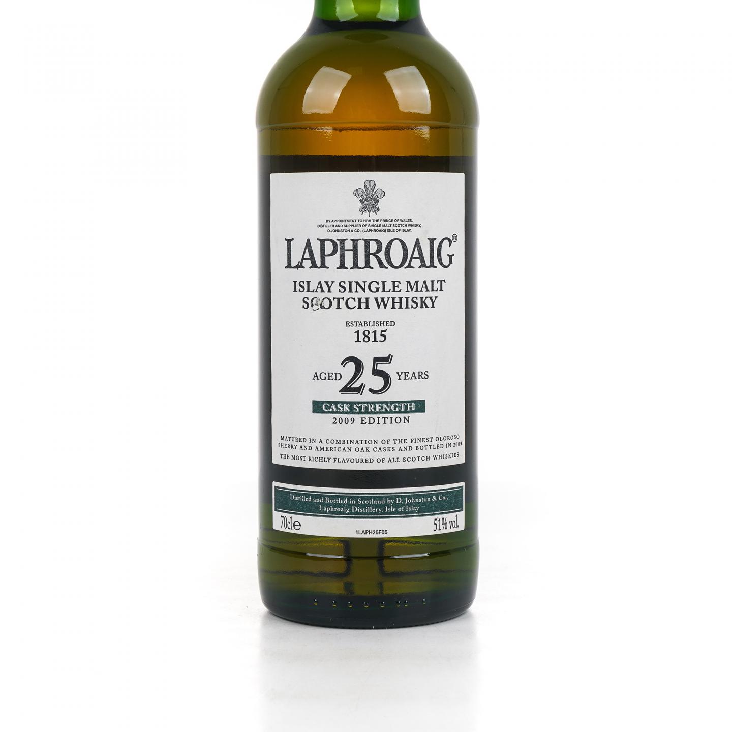 Laphroaig 拉弗格 25年 2009 桶强