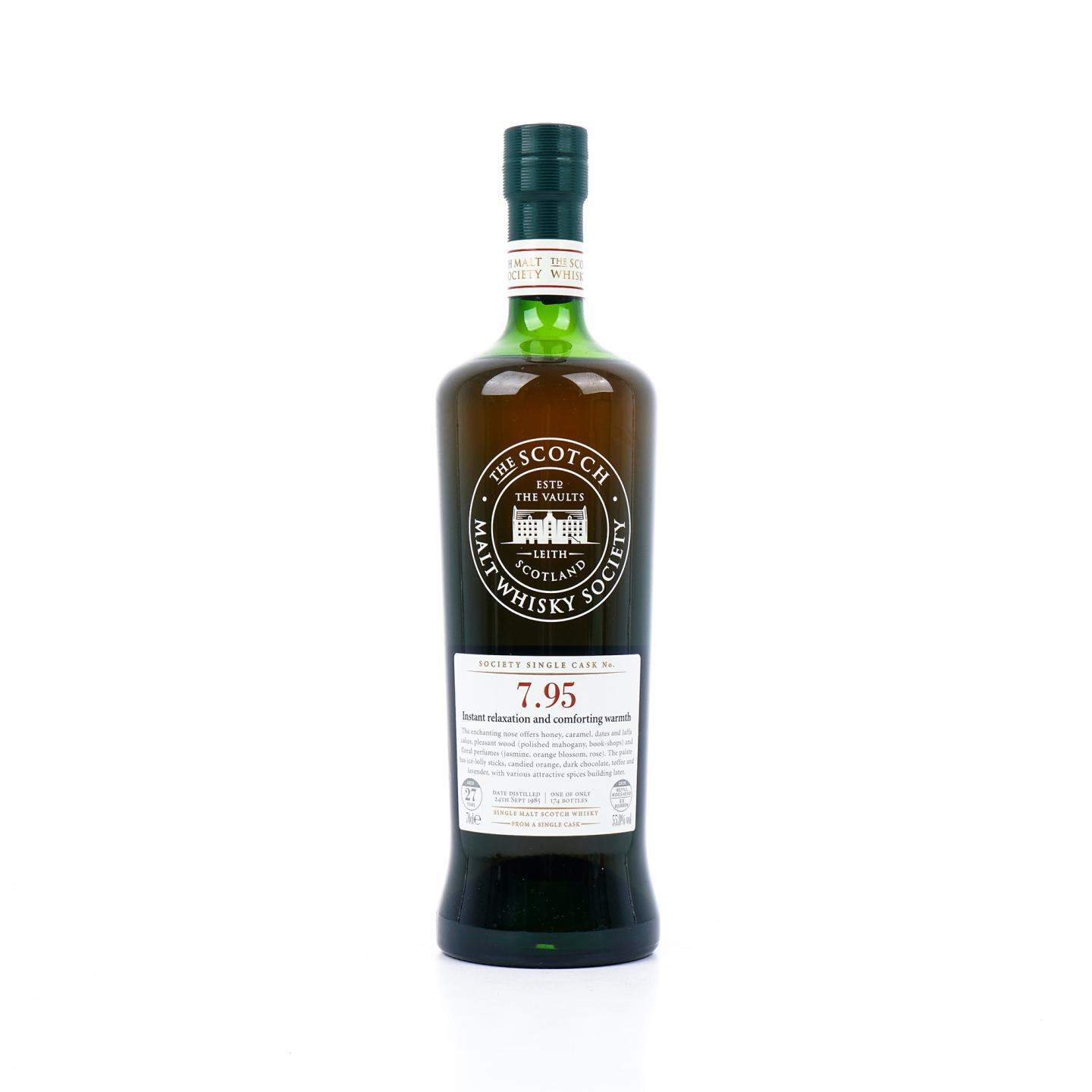 SMWS 7.95 朗摩 27年 1985