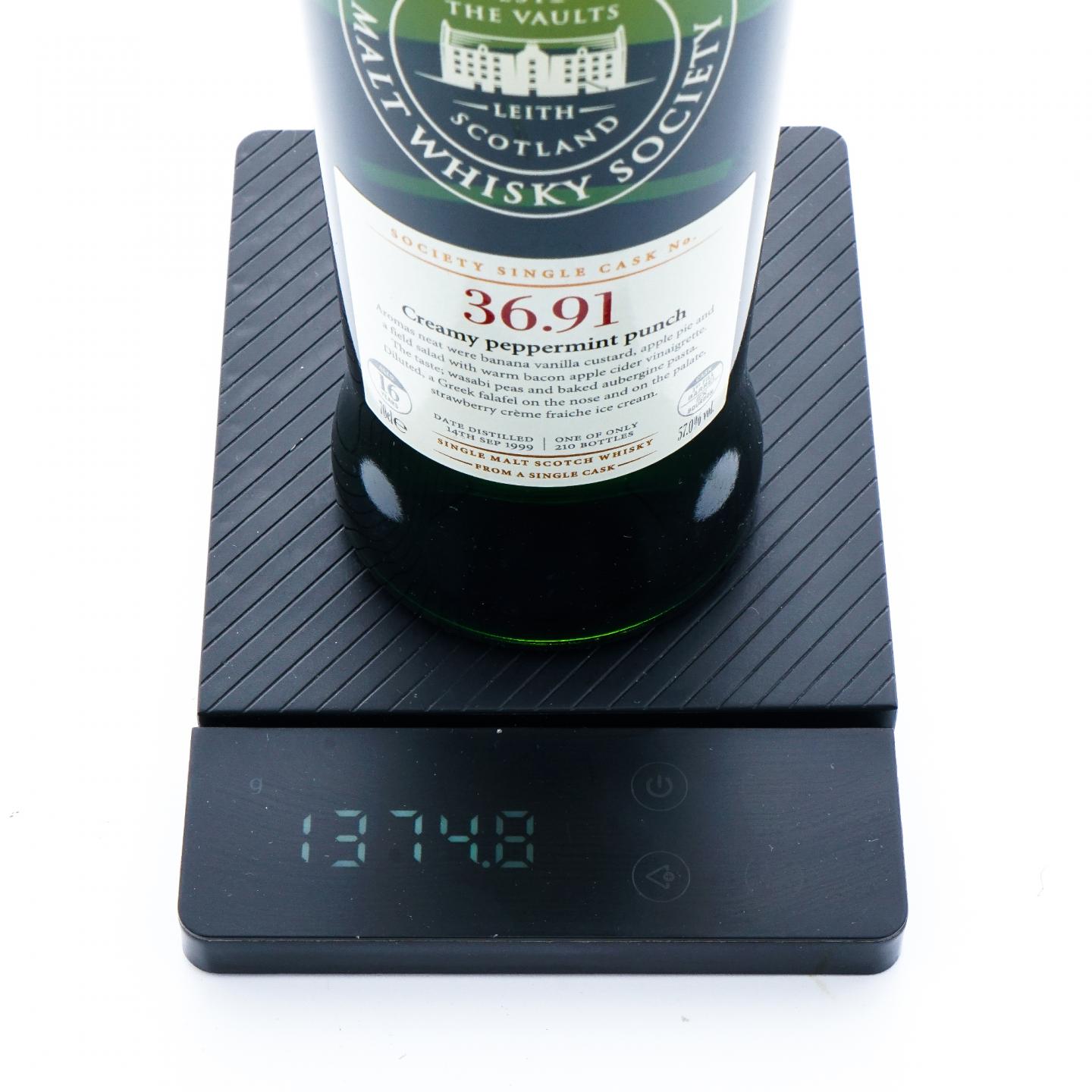 SMWS 36.91 本利林 16年 1999