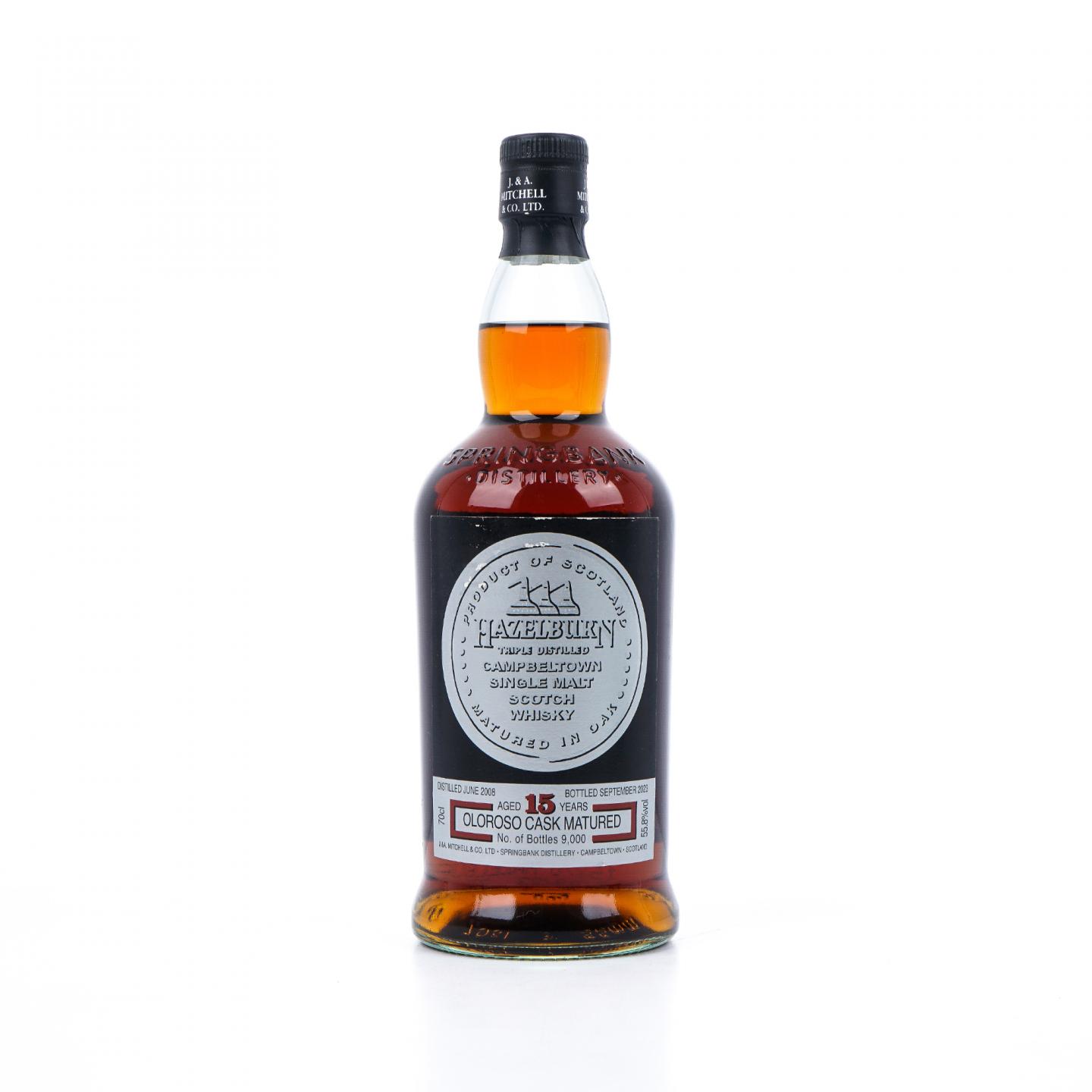 Hazelburn 哈索本 15年 2008-2023 雪莉桶