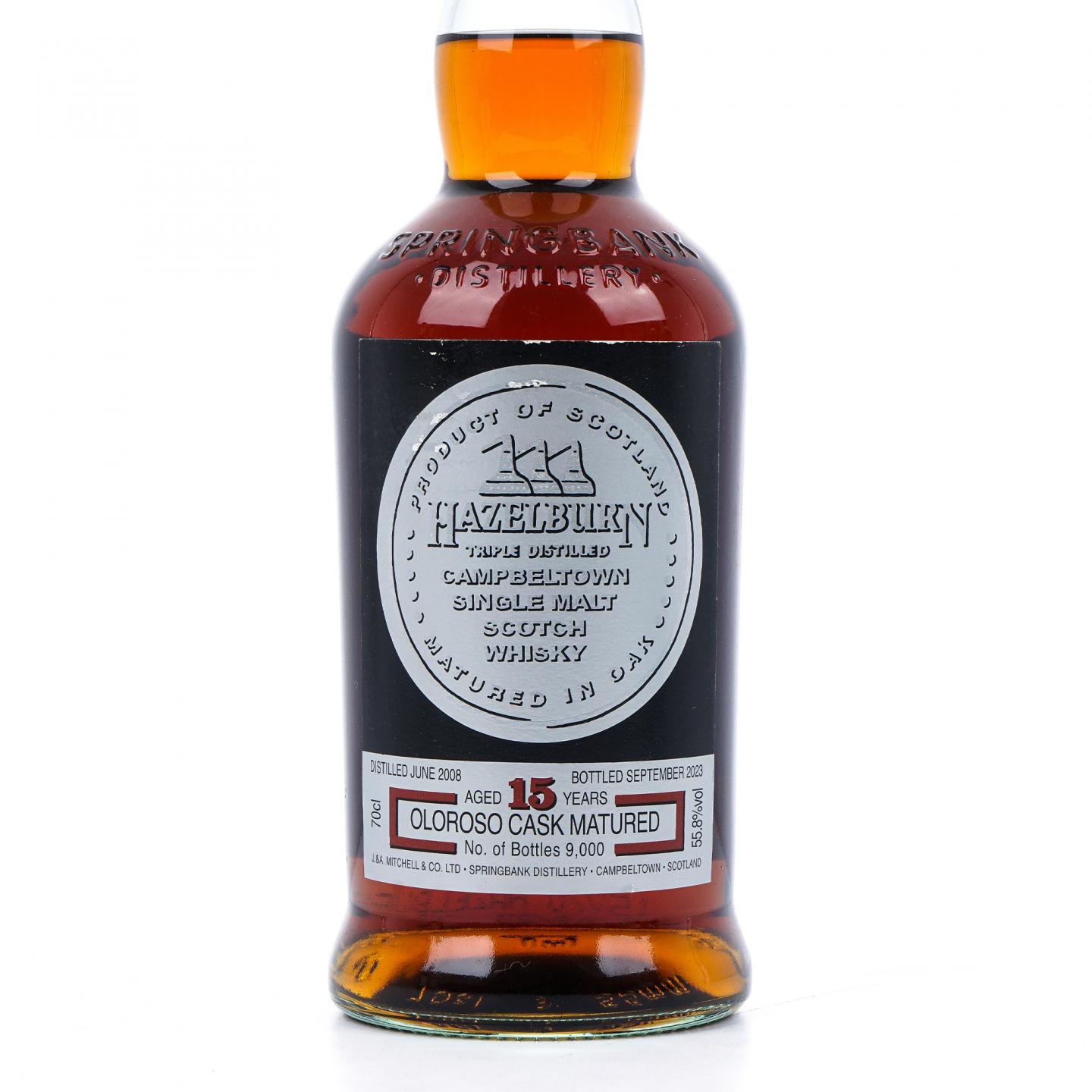 Hazelburn 哈索本 15年 2008-2023 雪莉桶