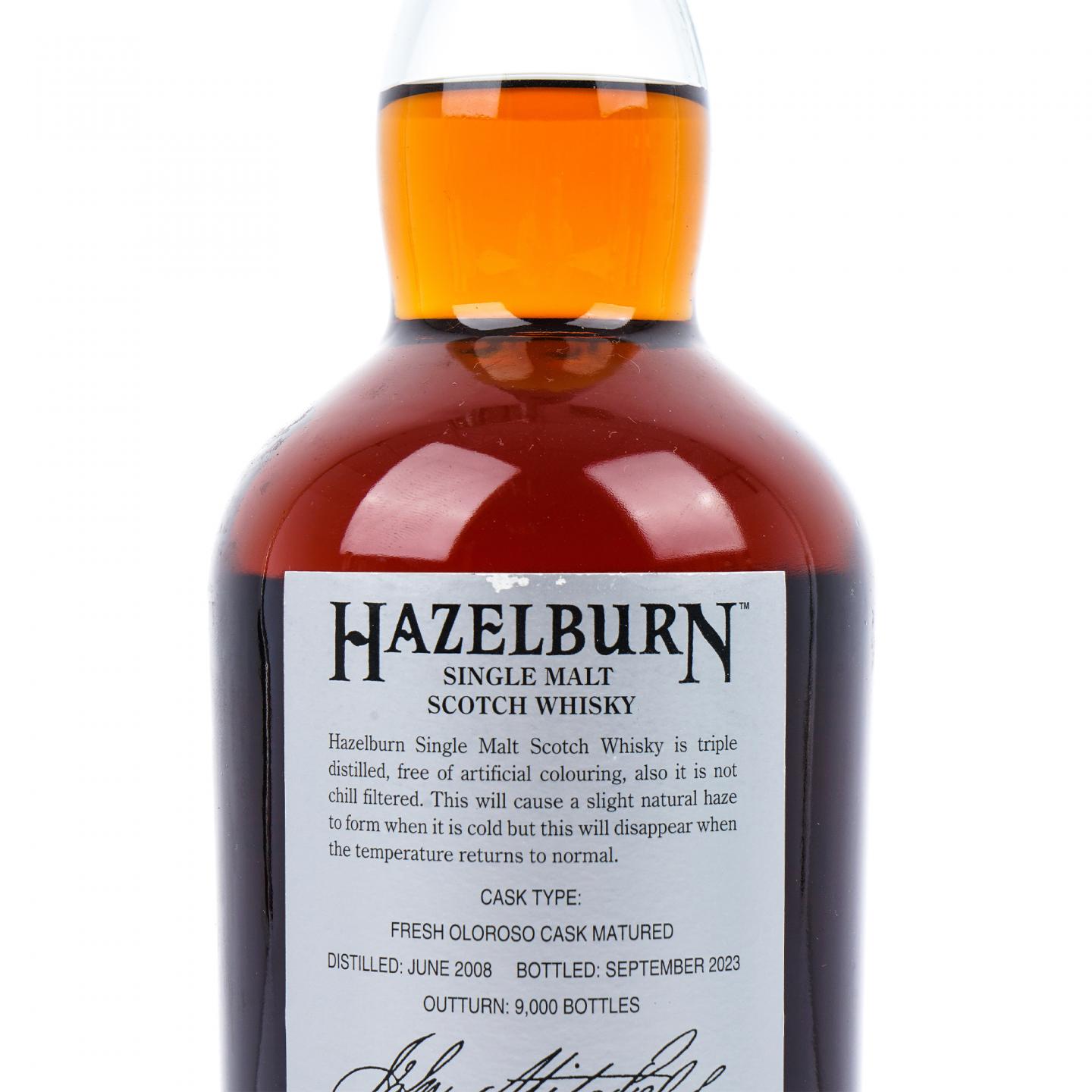 Hazelburn 哈索本 15年 2008-2023 雪莉桶