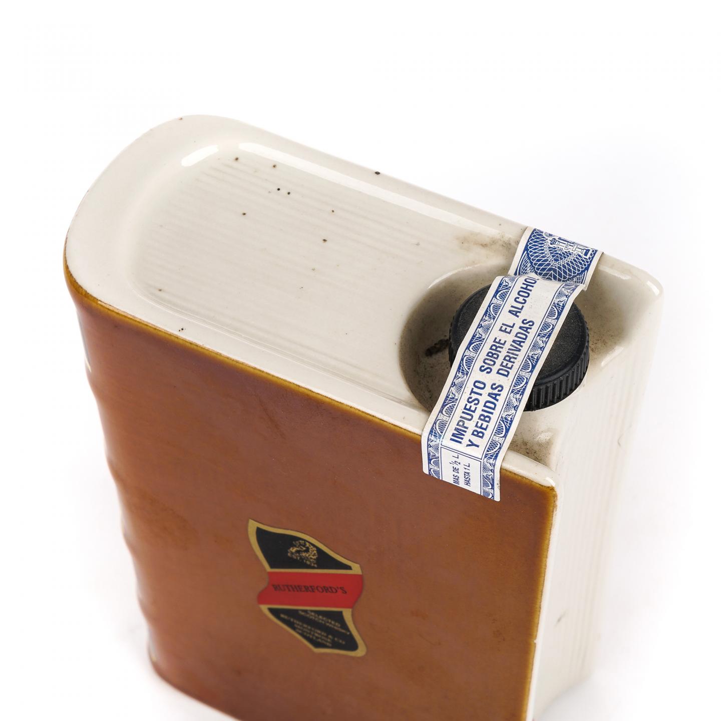 Glencadam 格兰卡登 橙陶瓷书 Rutherford & Co