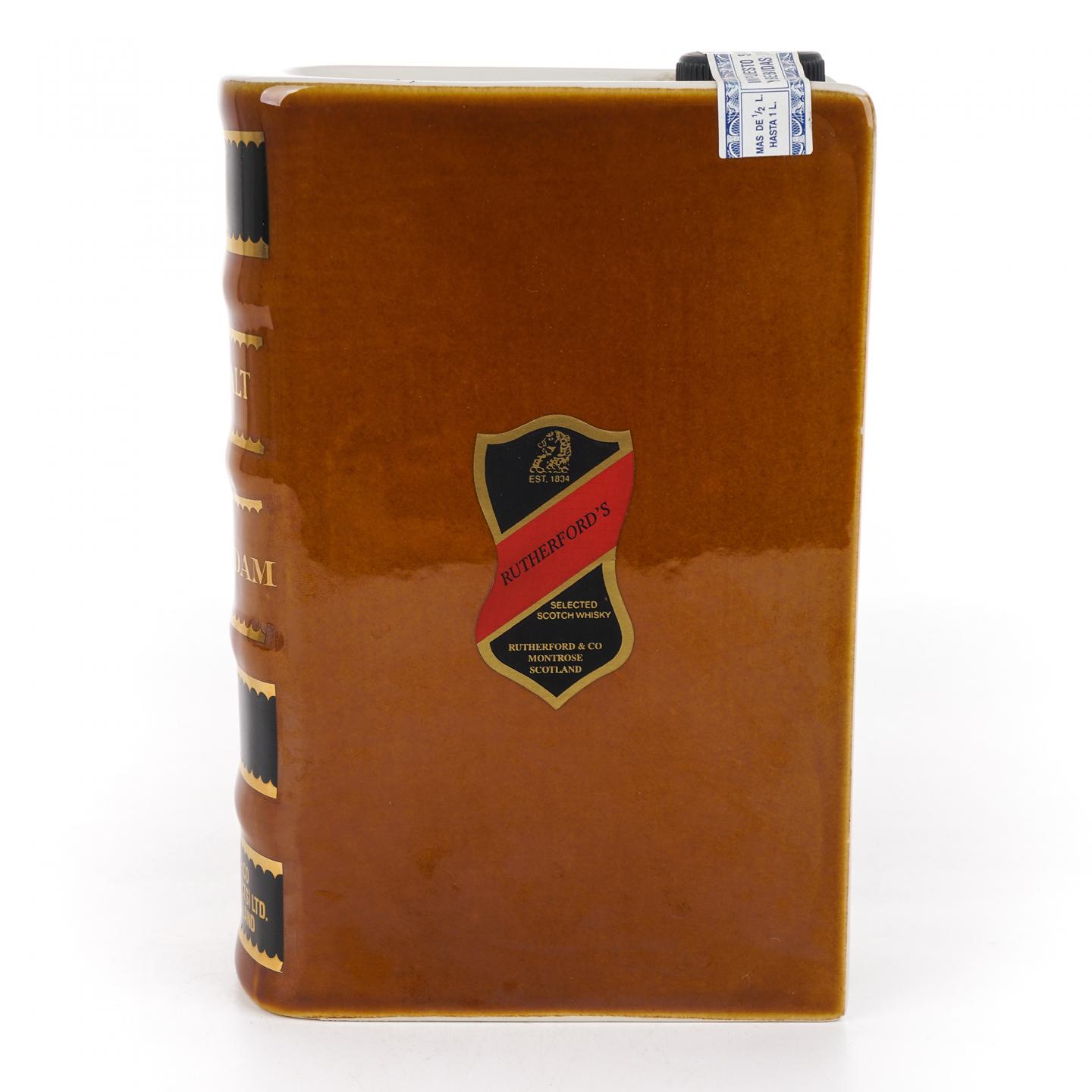 Glencadam 格兰卡登 橙陶瓷书 Rutherford & Co