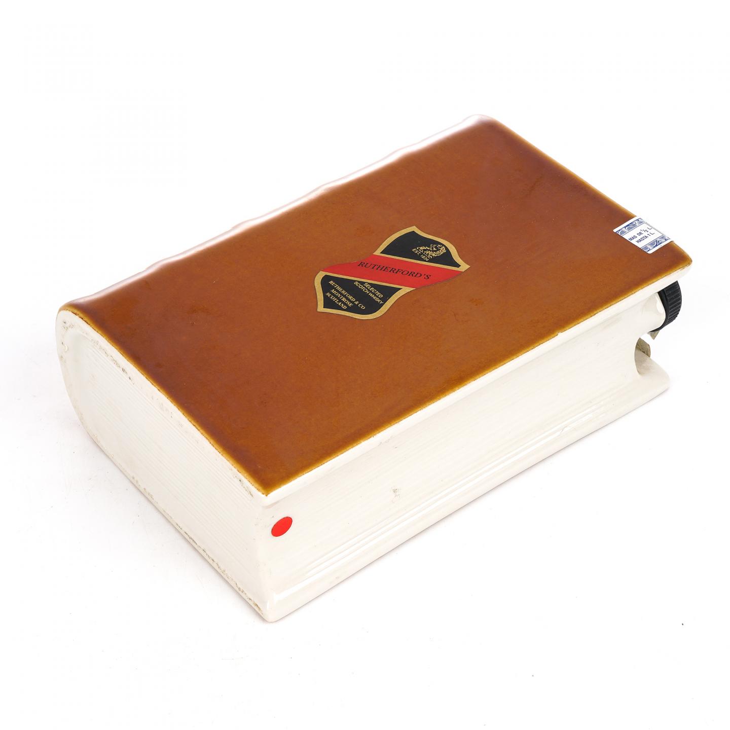 Glencadam 格兰卡登 橙陶瓷书 Rutherford & Co