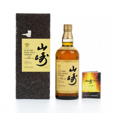 山崎 12年 金花标 Pure Malt 750ML