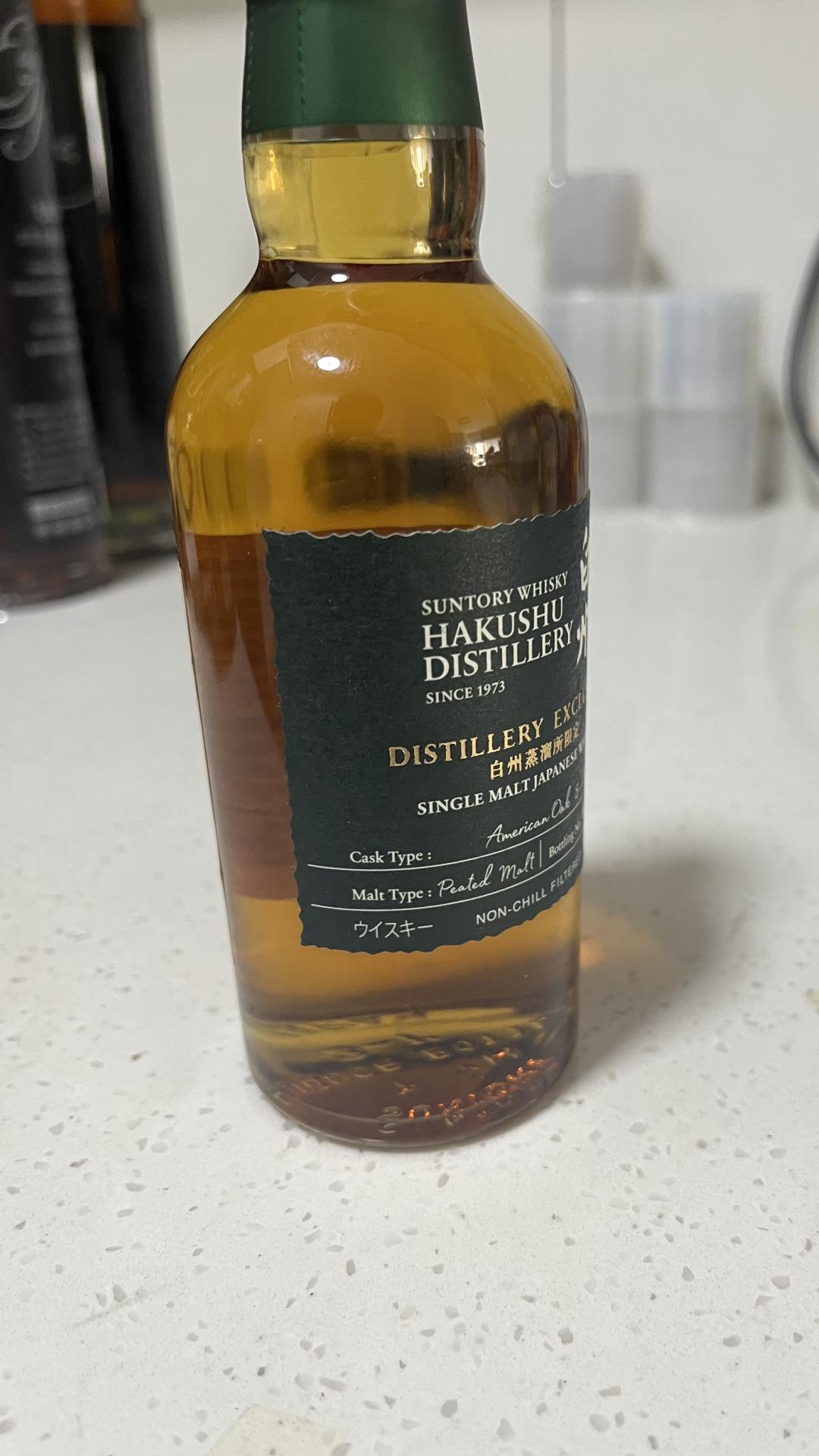 [+1可拍]白州蒸馏所限定 白州泥煤麦芽限定