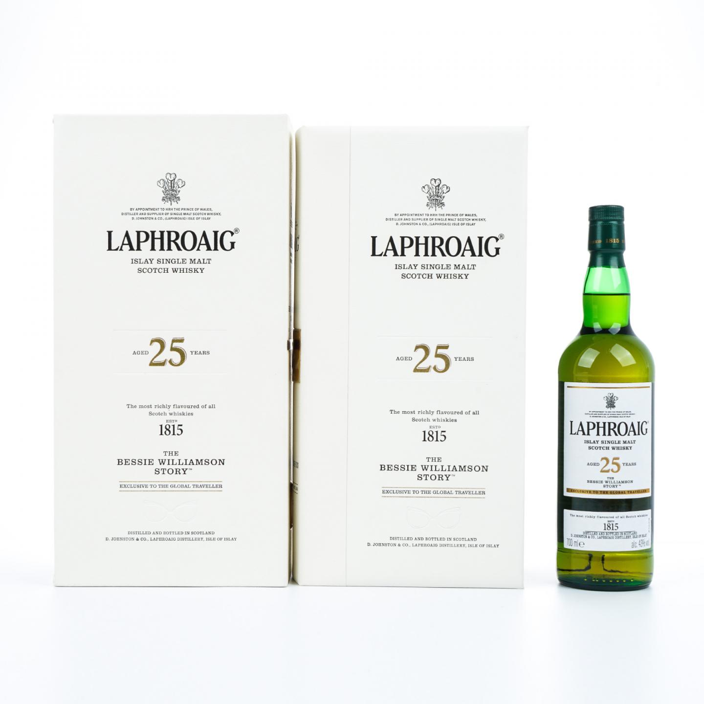 Laphroaig 拉弗格 25年 The Bessie Williamson Story 43%Vol.