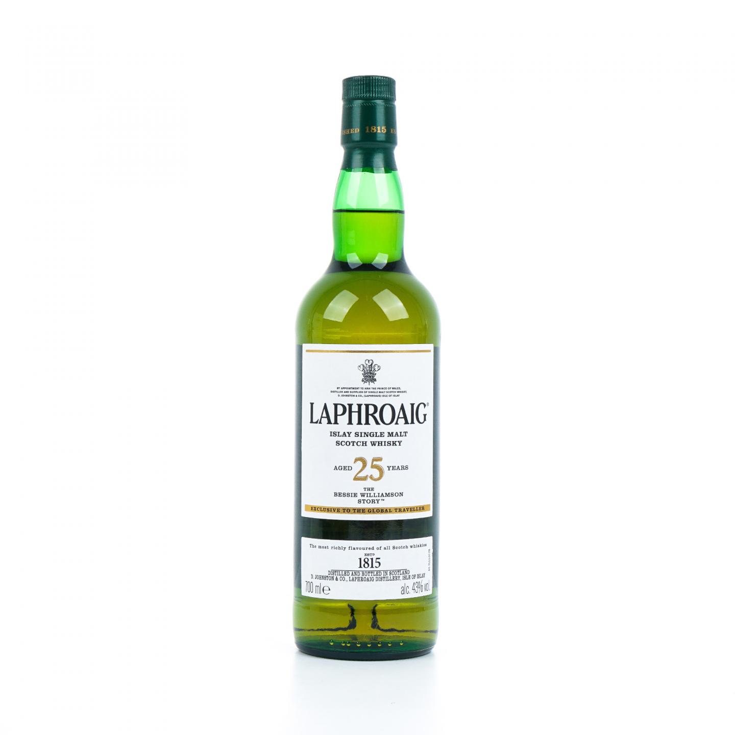 Laphroaig 拉弗格 25年 The Bessie Williamson Story 43%Vol.