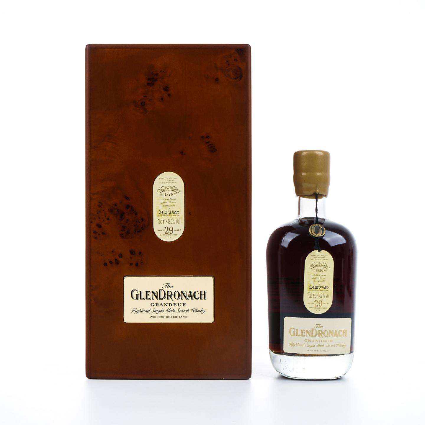 Glendronach 格兰多纳 29年 Grandeur Batch 12 雪莉桶