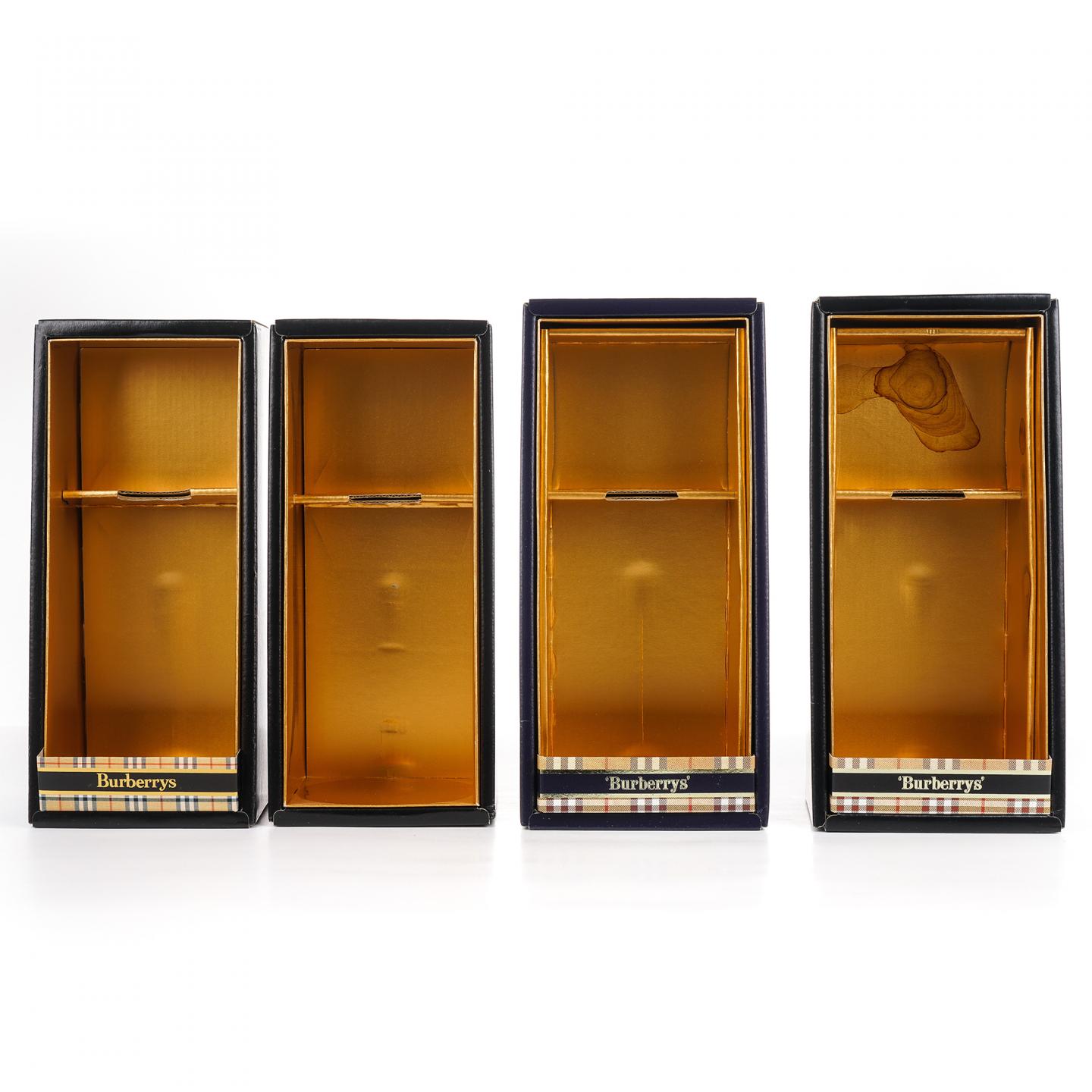 Burberrys 12/15/18/20年 调和威士忌 4瓶组