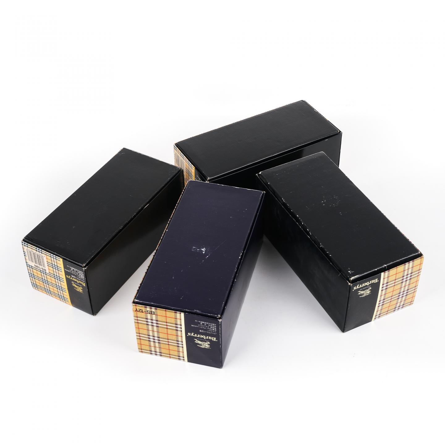 Burberrys 12/15/18/20年 调和威士忌 4瓶组