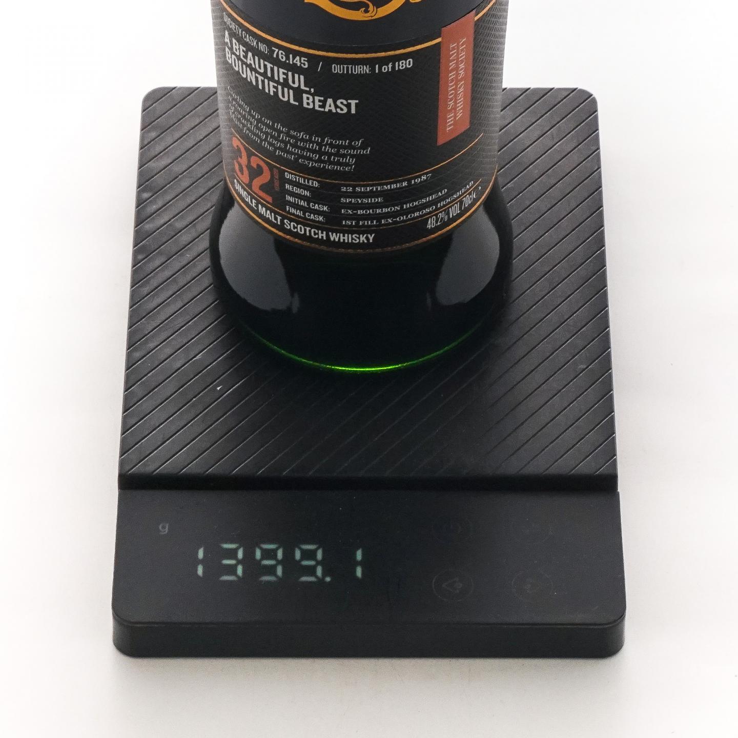 SMWS 76.145 慕赫 32年 1987 雪莉桶后熟