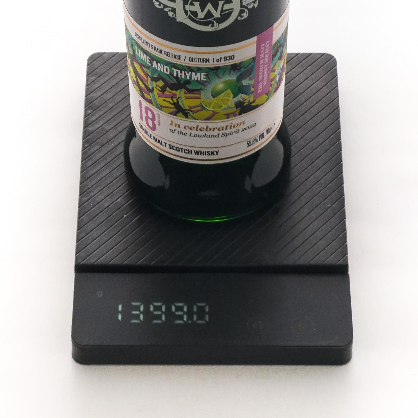 SMWS 欧肯特轩 18年 Lowland Spirit 2022