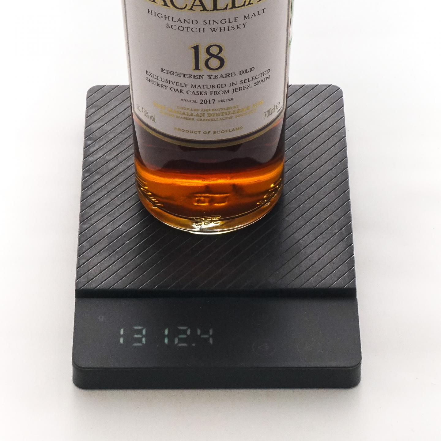 Macallan 麦卡伦 18年 2017 雪莉桶 700ml