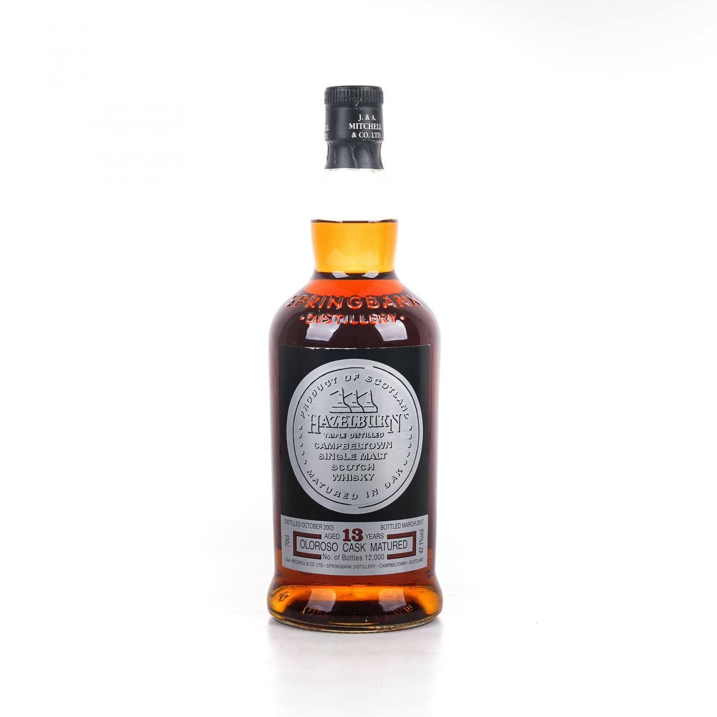 Hazelburn 哈索本 13年 2003-2017 雪莉桶