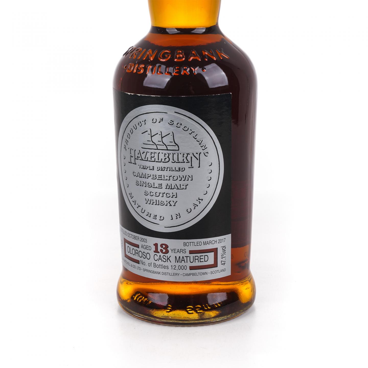 Hazelburn 哈索本 13年 2003-2017 雪莉桶