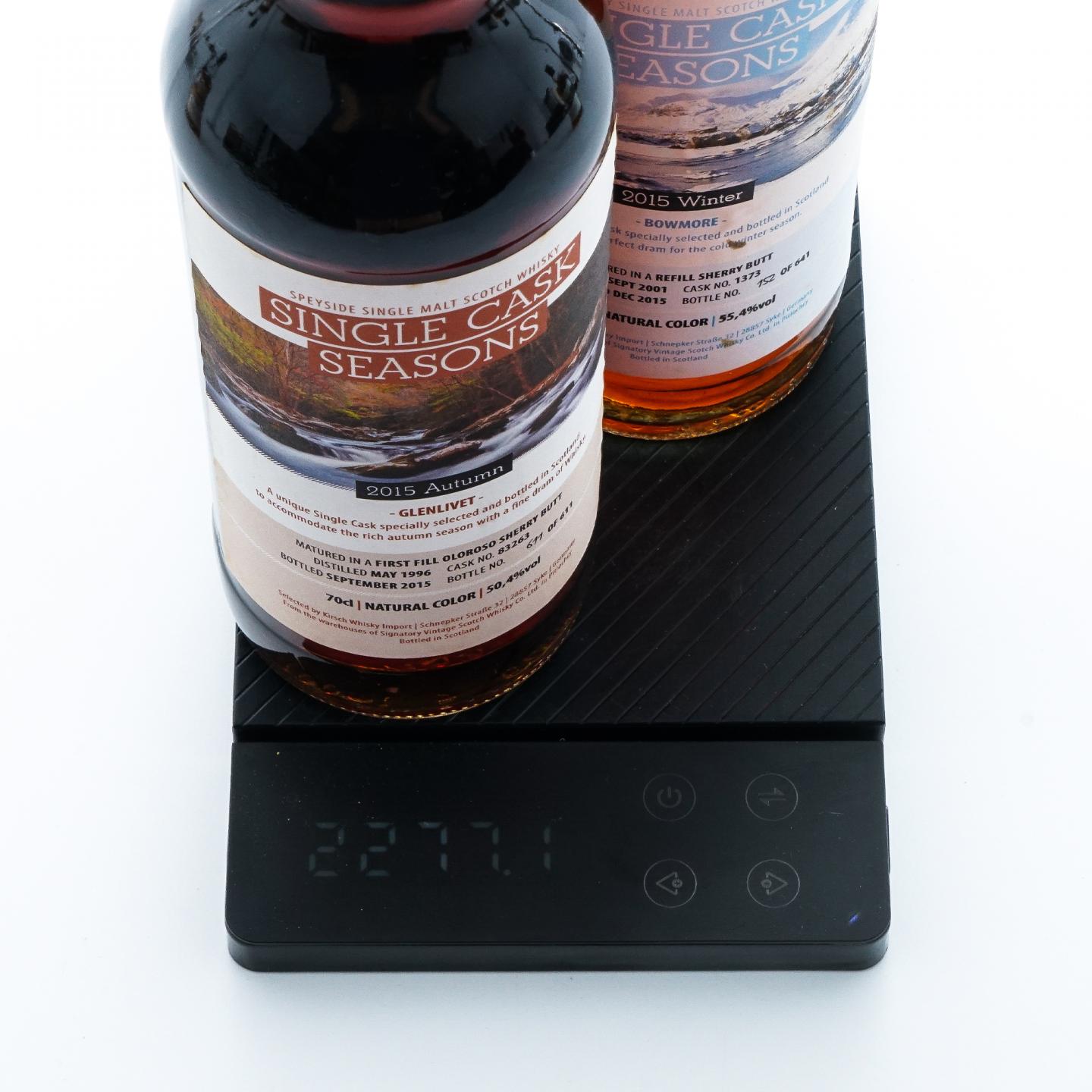 克里尼利基/慕赫/格兰威特/波摩 2015单桶季节系列 SV 4瓶组