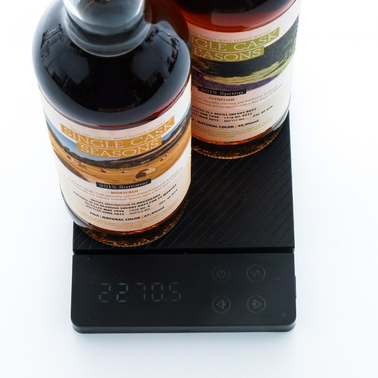 克里尼利基/慕赫/格兰威特/波摩 2015单桶季节系列 SV 4瓶组