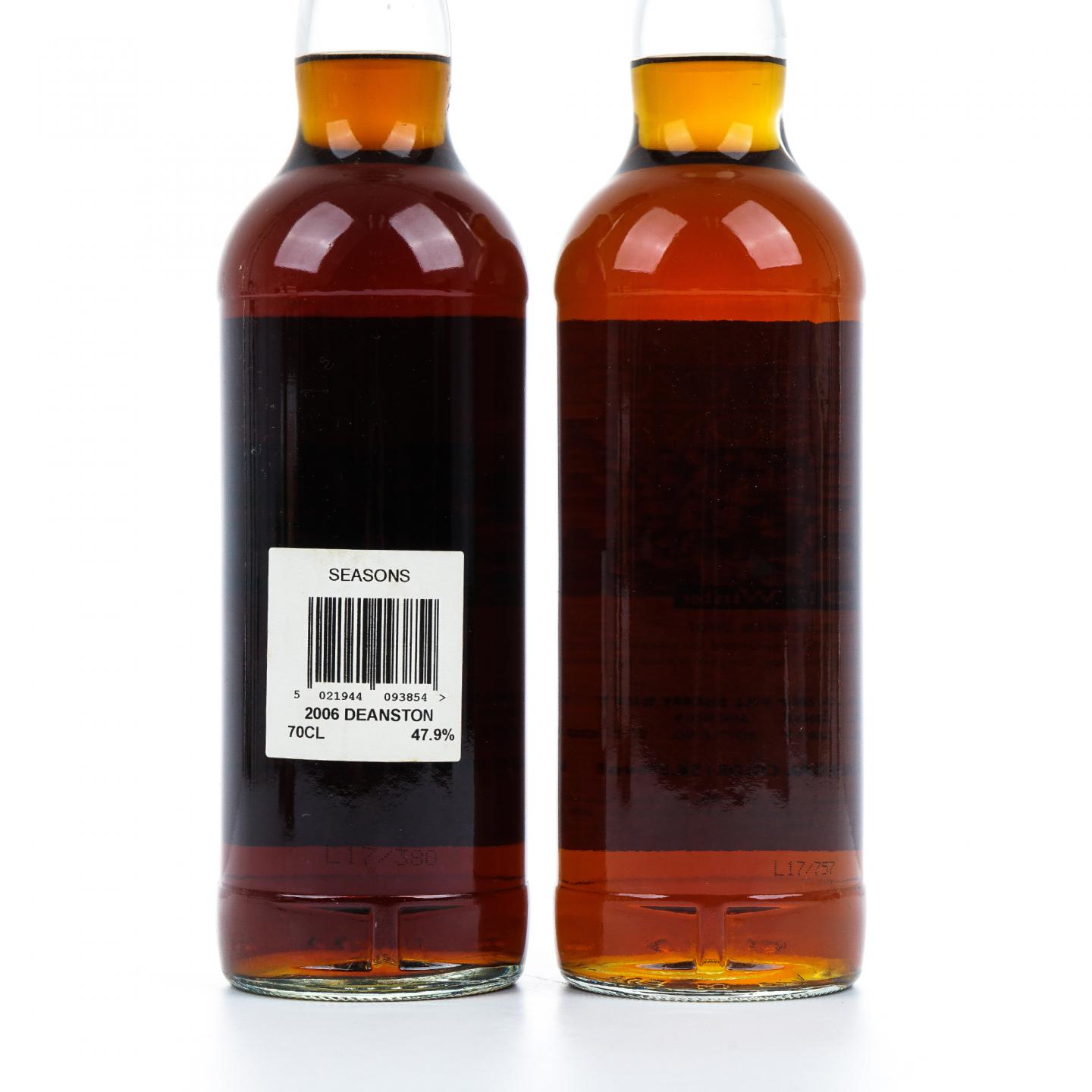 格兰纳里奇/丁斯顿/檀都/巴拉奇 2017单桶季节系列 SV 雪莉桶4瓶组