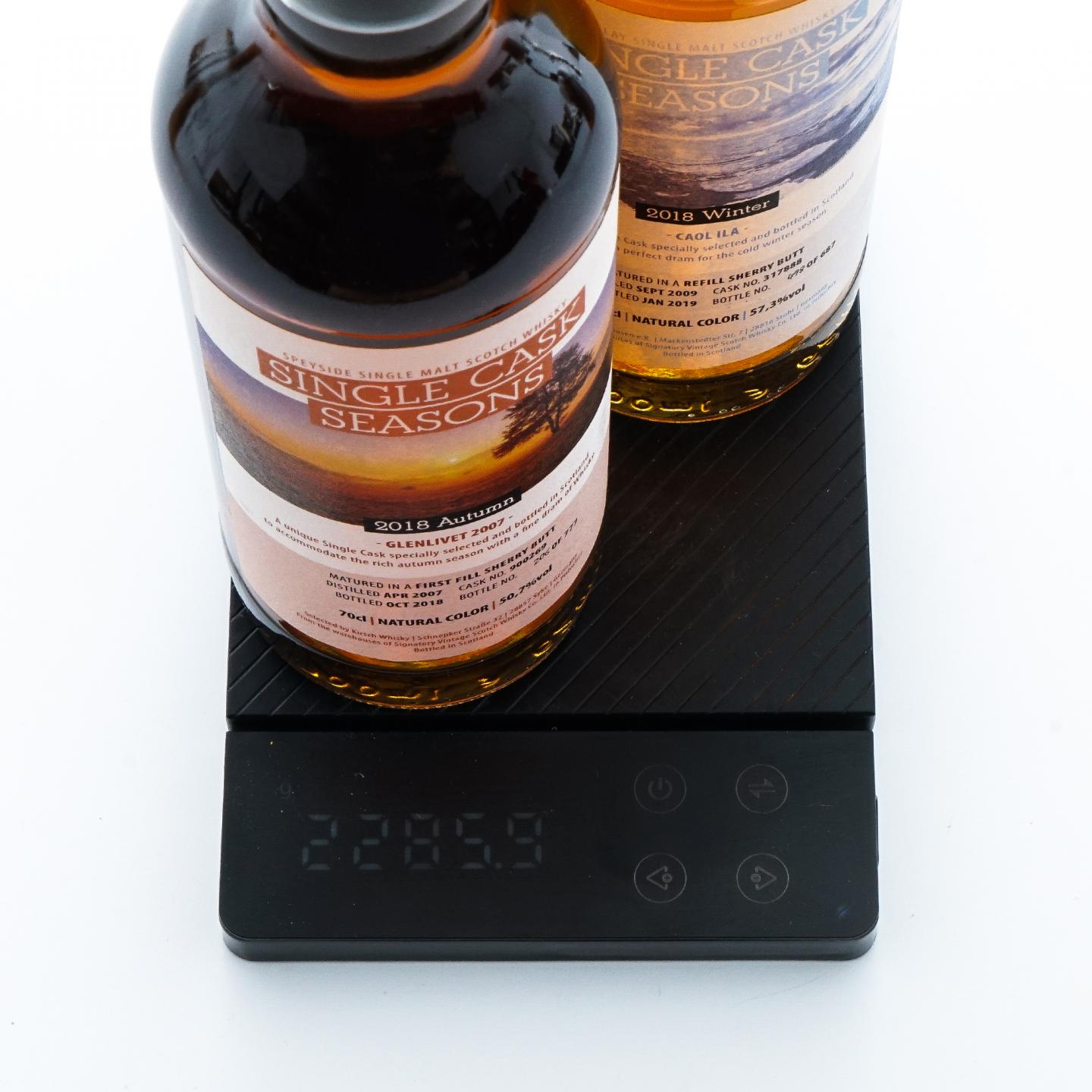 托伯莫里/欧摩/格兰威特/卡尔里拉 2018单桶季节系列 SV 雪莉桶4瓶组