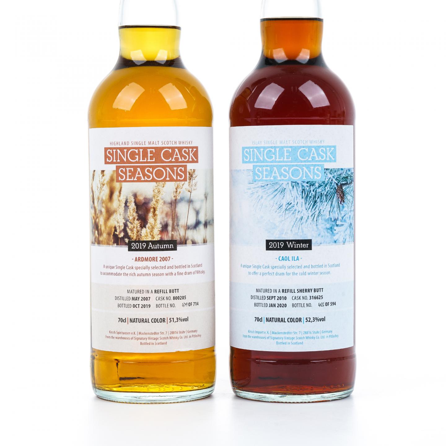 格兰斯贝/格兰伯奇/阿德摩尔/卡尔里拉 2019单桶季节系列 SV 4瓶组