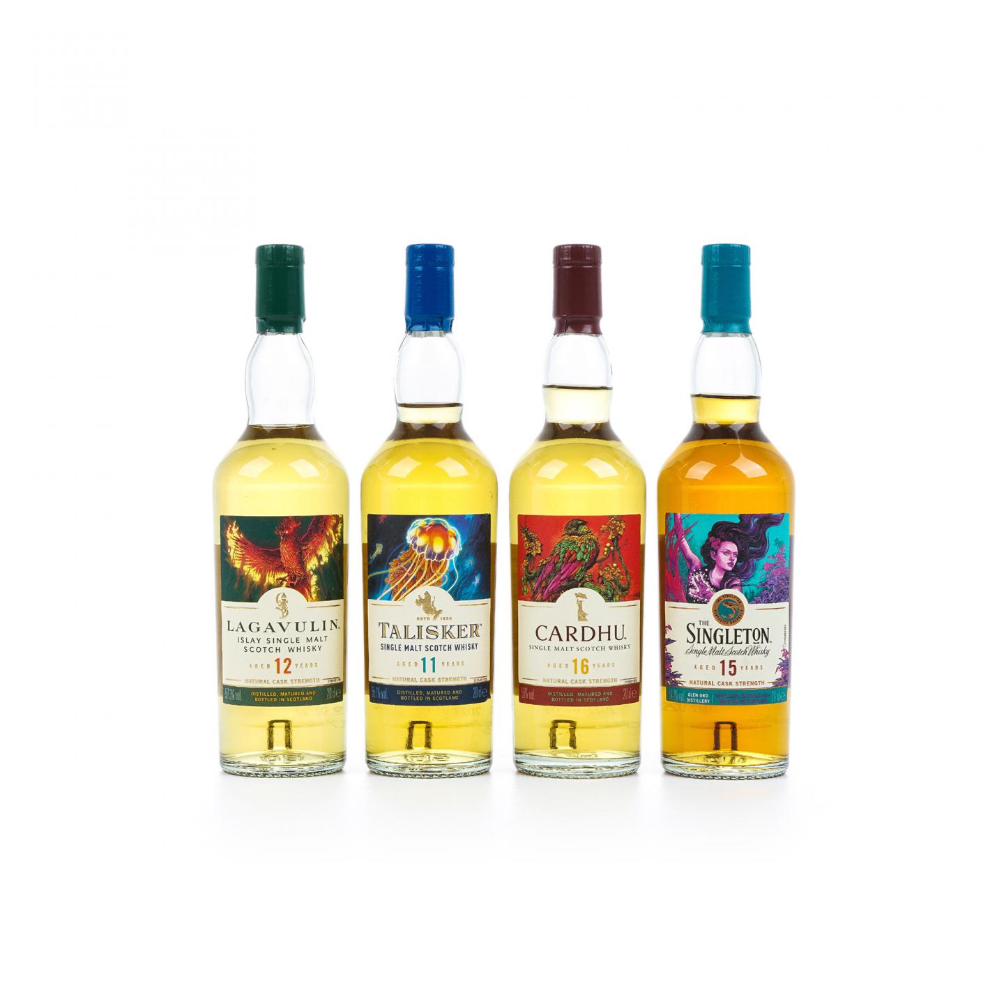 【中样】Diageo 帝亚吉欧 SR 2022珍藏系列 200ml*4瓶组