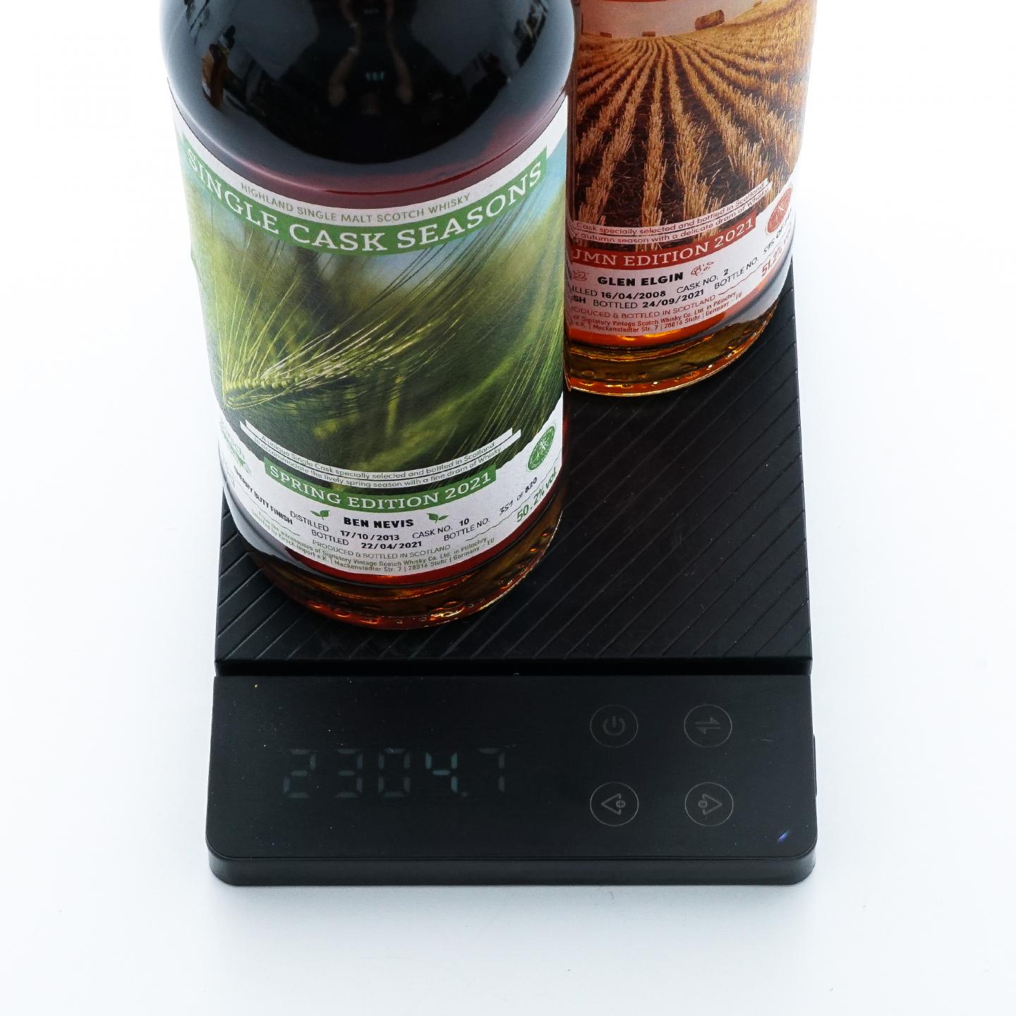 本尼维斯/麦克杜夫/格兰爱琴/阿德摩尔 2021单桶季节系列 SV 4瓶组