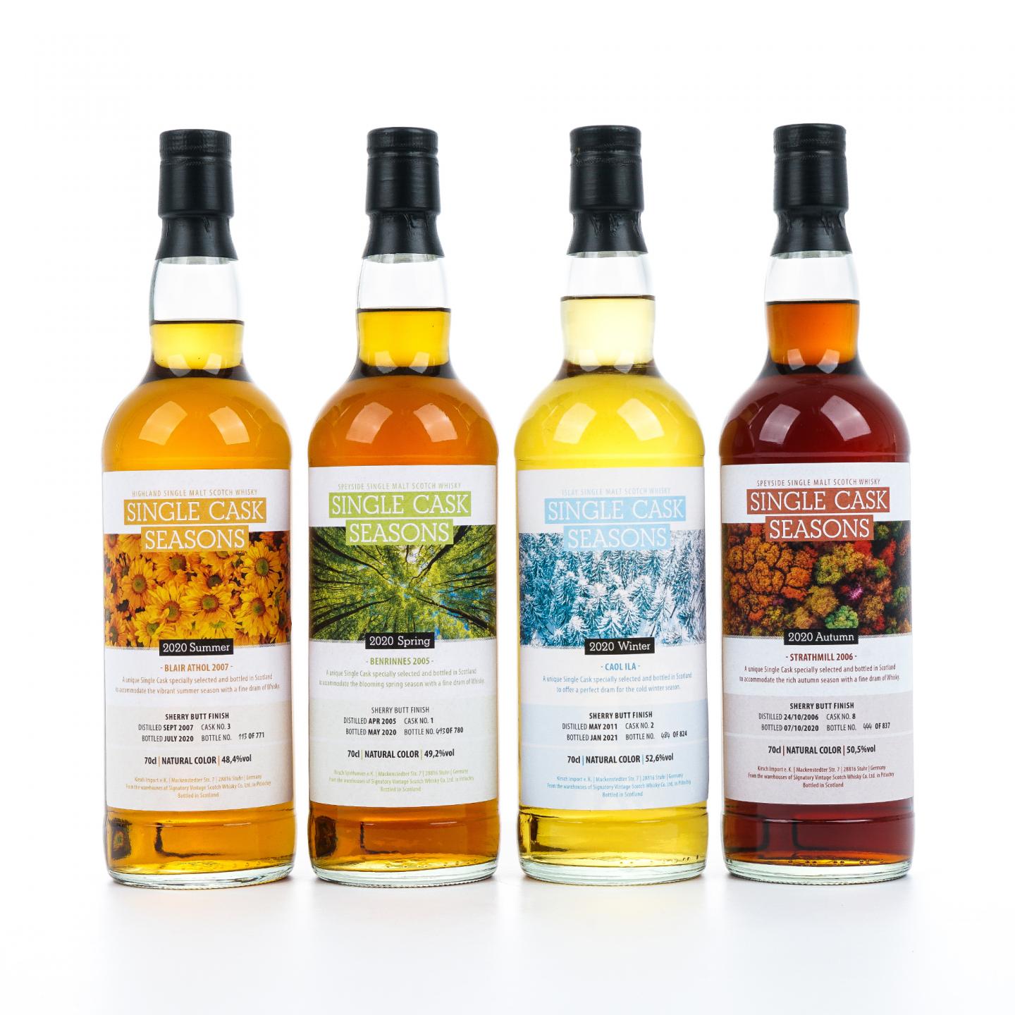 本利林/布莱尔阿苏/斯特拉斯米尔/卡尔里拉 2020单桶季节系列 SV 4瓶组