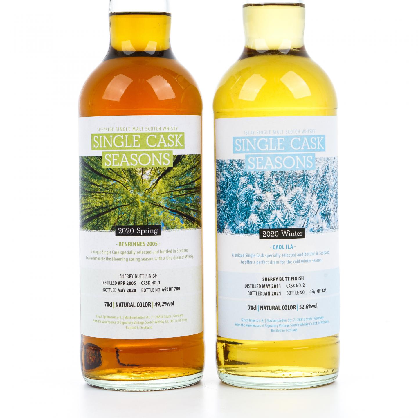 本利林/布莱尔阿苏/斯特拉斯米尔/卡尔里拉 2020单桶季节系列 SV 4瓶组