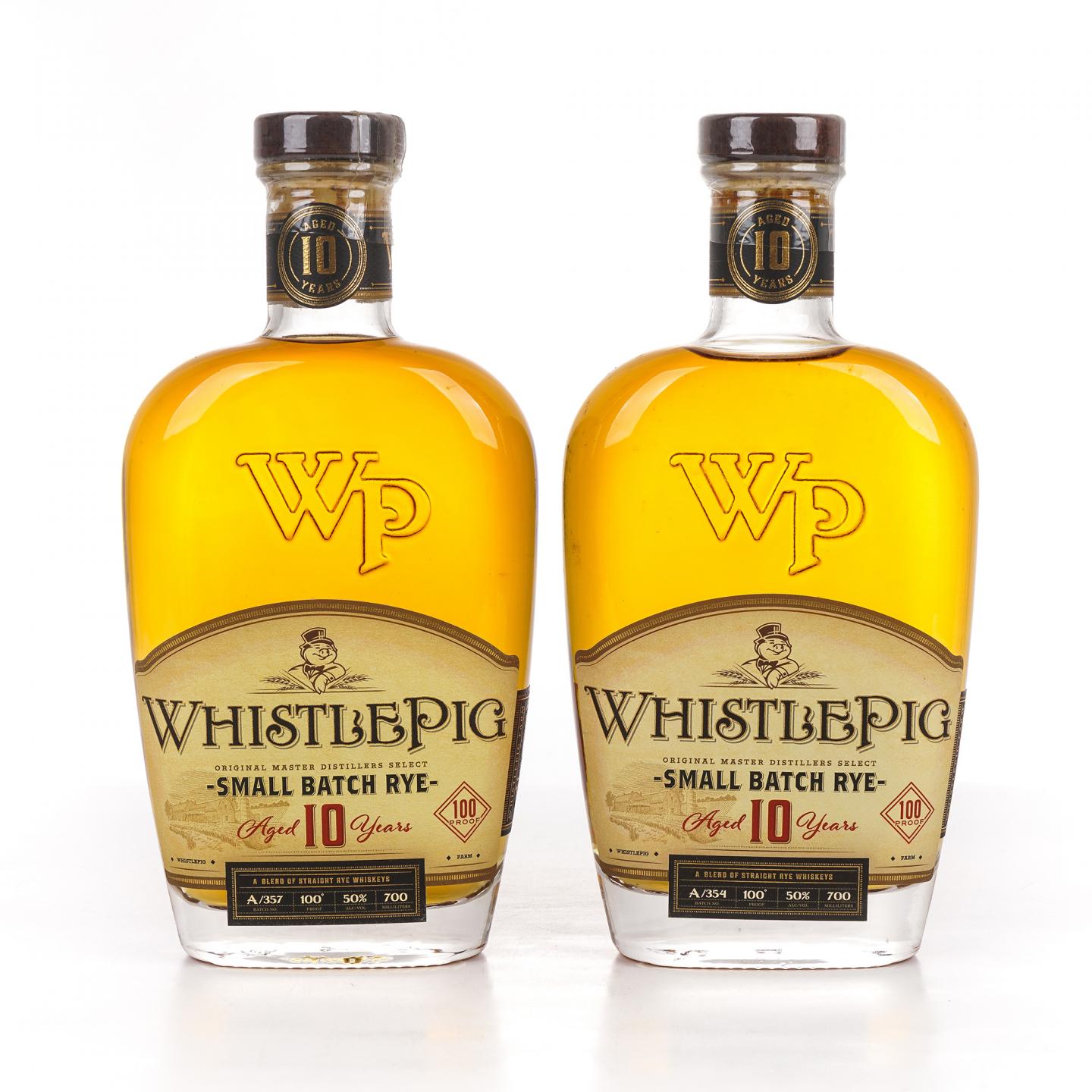 Whistlepig 口哨猪 10年 Small Batch Rye 2支组