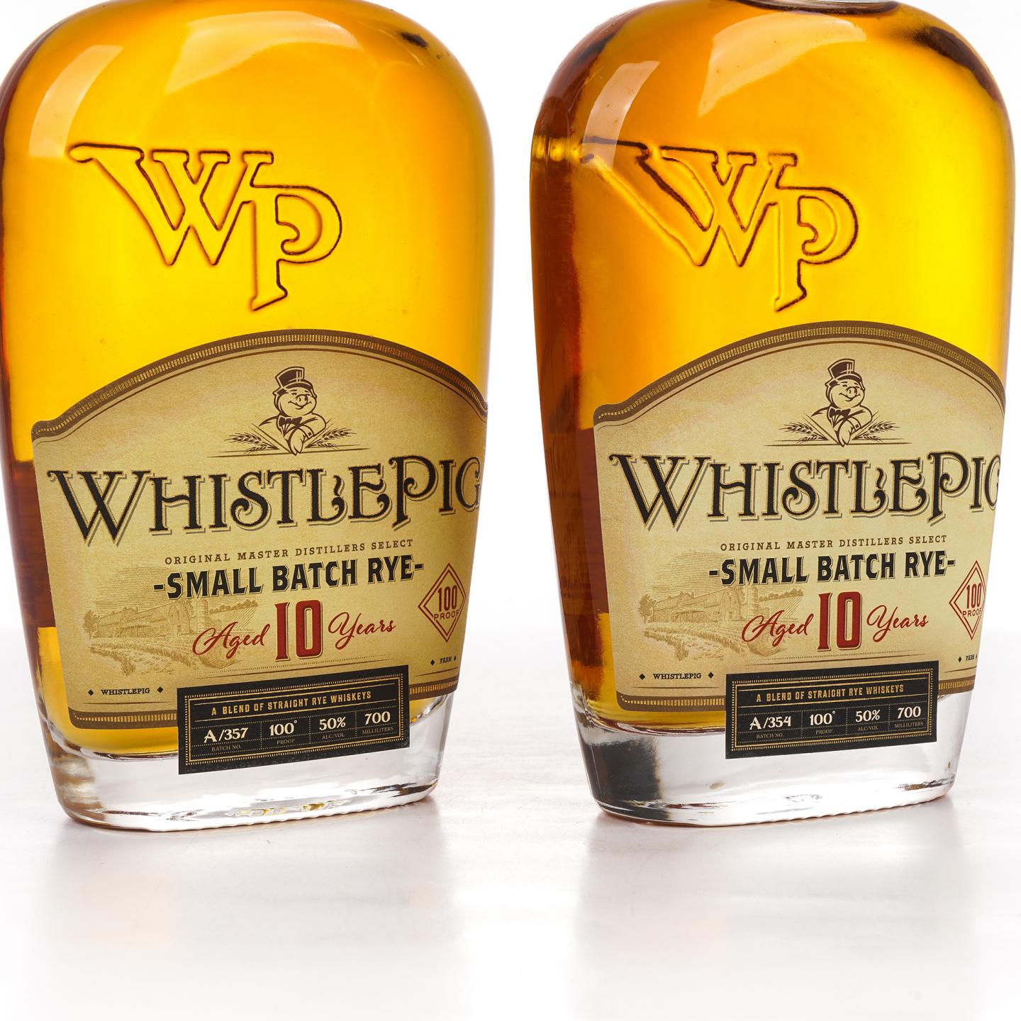 Whistlepig 口哨猪 10年 Small Batch Rye 2支组