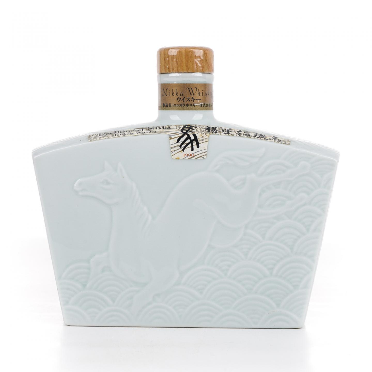 Nikka 1990 腾运福骏马 陶瓷瓶 600ml