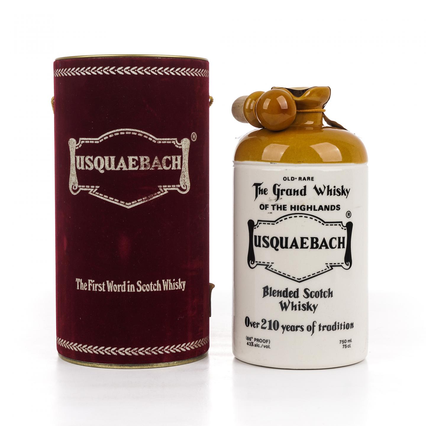 Usquaebach 调和威士忌 陶瓷瓶 750ml